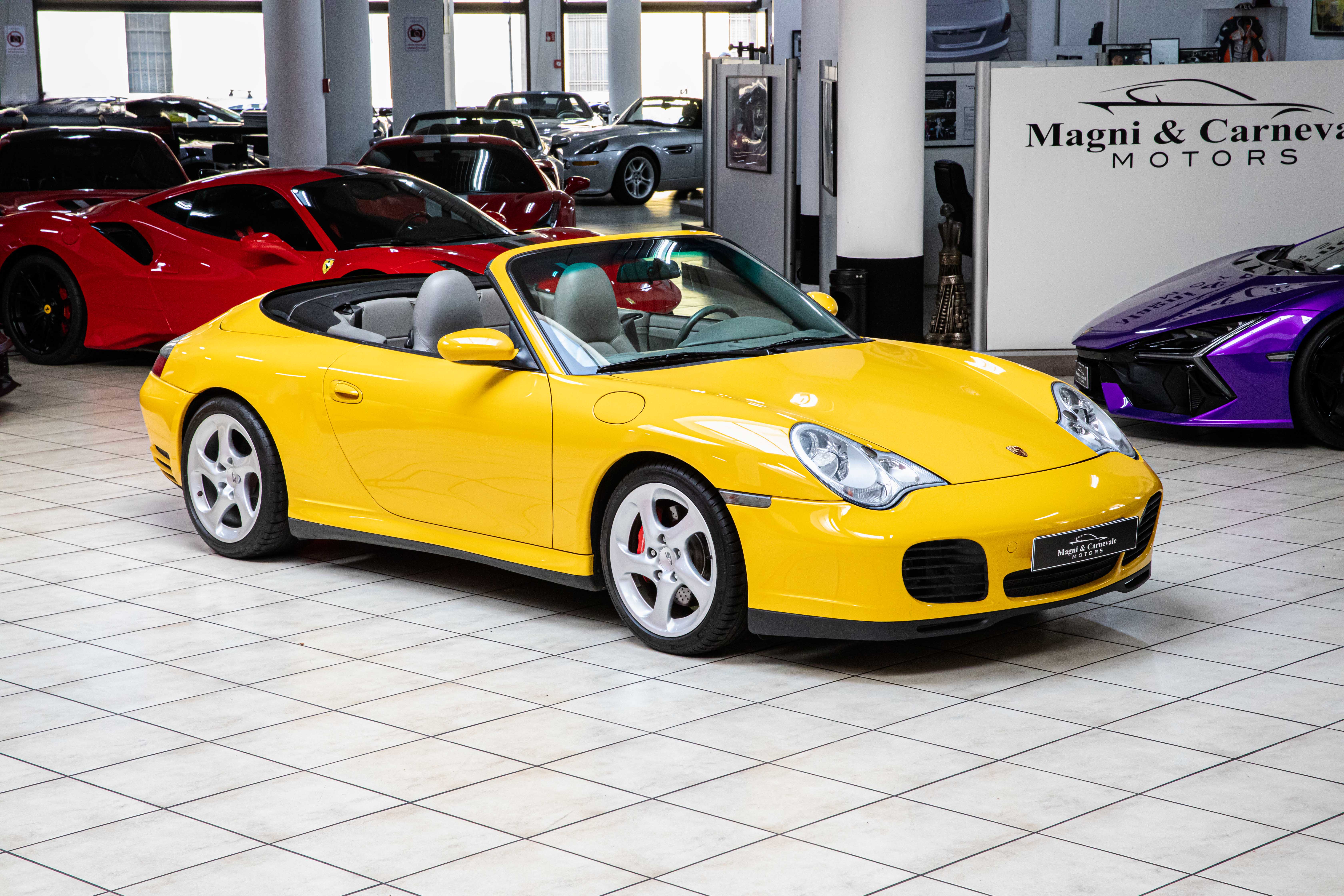 2003 Porsche 911 Carrera 4S Cabriolet offered by a specialist dealer in Milan, Italy, photo 2 of 20