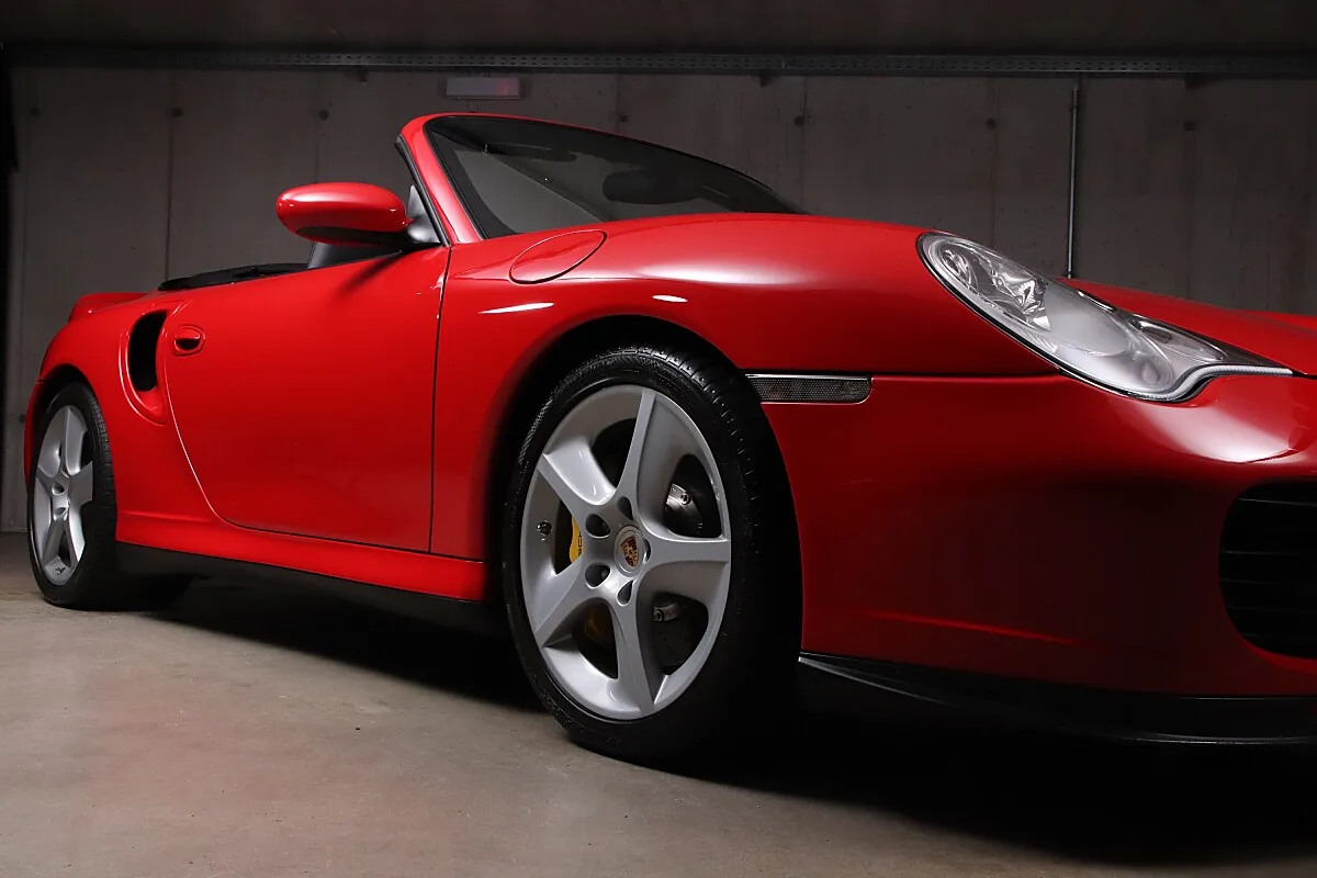 2004 Porsche 911 Turbo Cabriolet Porsche Exclusive offered by a specialist dealer in Unterweitersdorf, Austria, photo 14 of 15