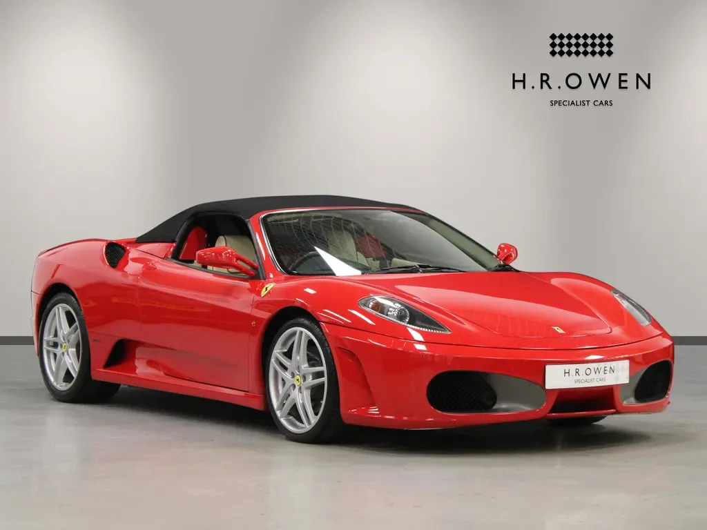 2005 Ferrari F430 Spider angeboten von einer Vertragshändlergruppe in Cheltenham, Vereinigtes Königreich, Hauptfoto