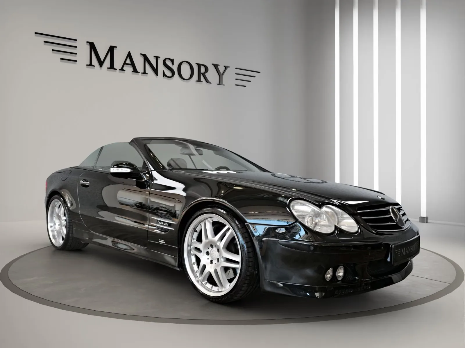 2005 Mercedes-Benz SL 600 BRABUS SV12 6.3 Biturbo proposée par un concessionnaire spécialisé à Prague, Tchéquie, photo principale