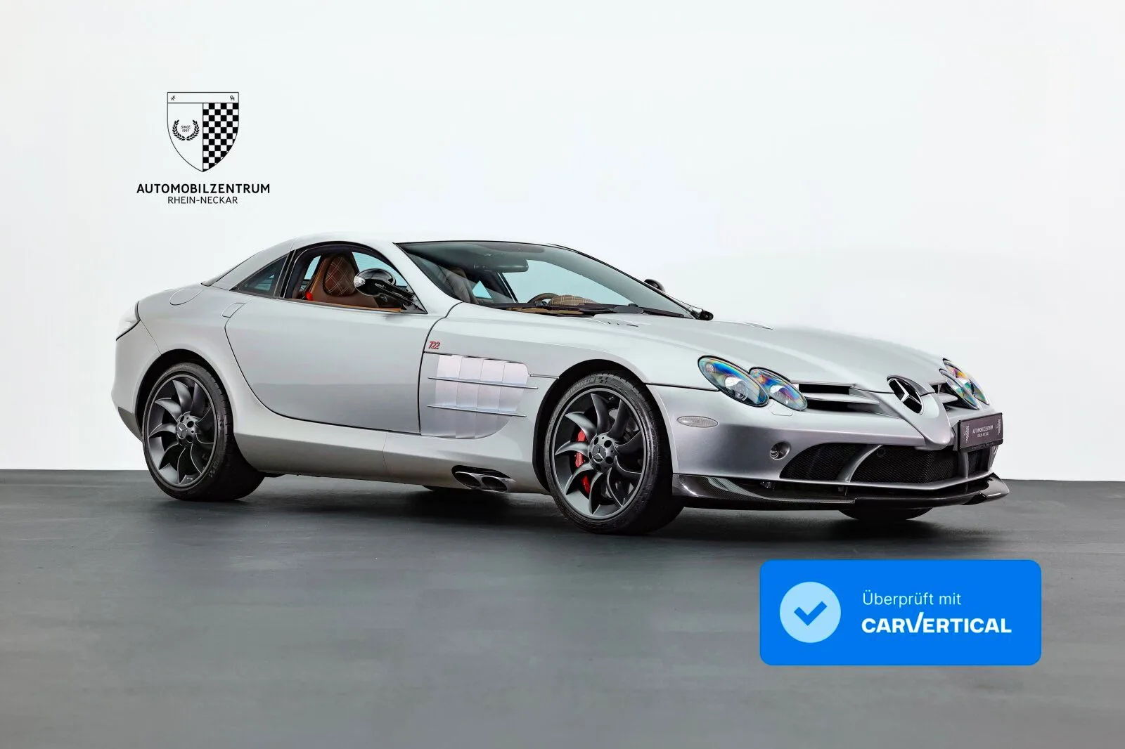 2005 Mercedes-Benz SLR McLaren 722 conversion angeboten von einem Supersportwagenhändler in Viernheim, Deutschland, Hauptfoto