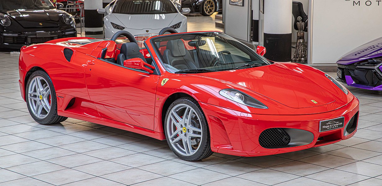2006 Ferrari F430 Spider F1 proposée par un concessionnaire spécialisé à Milan, Italie, photo principale