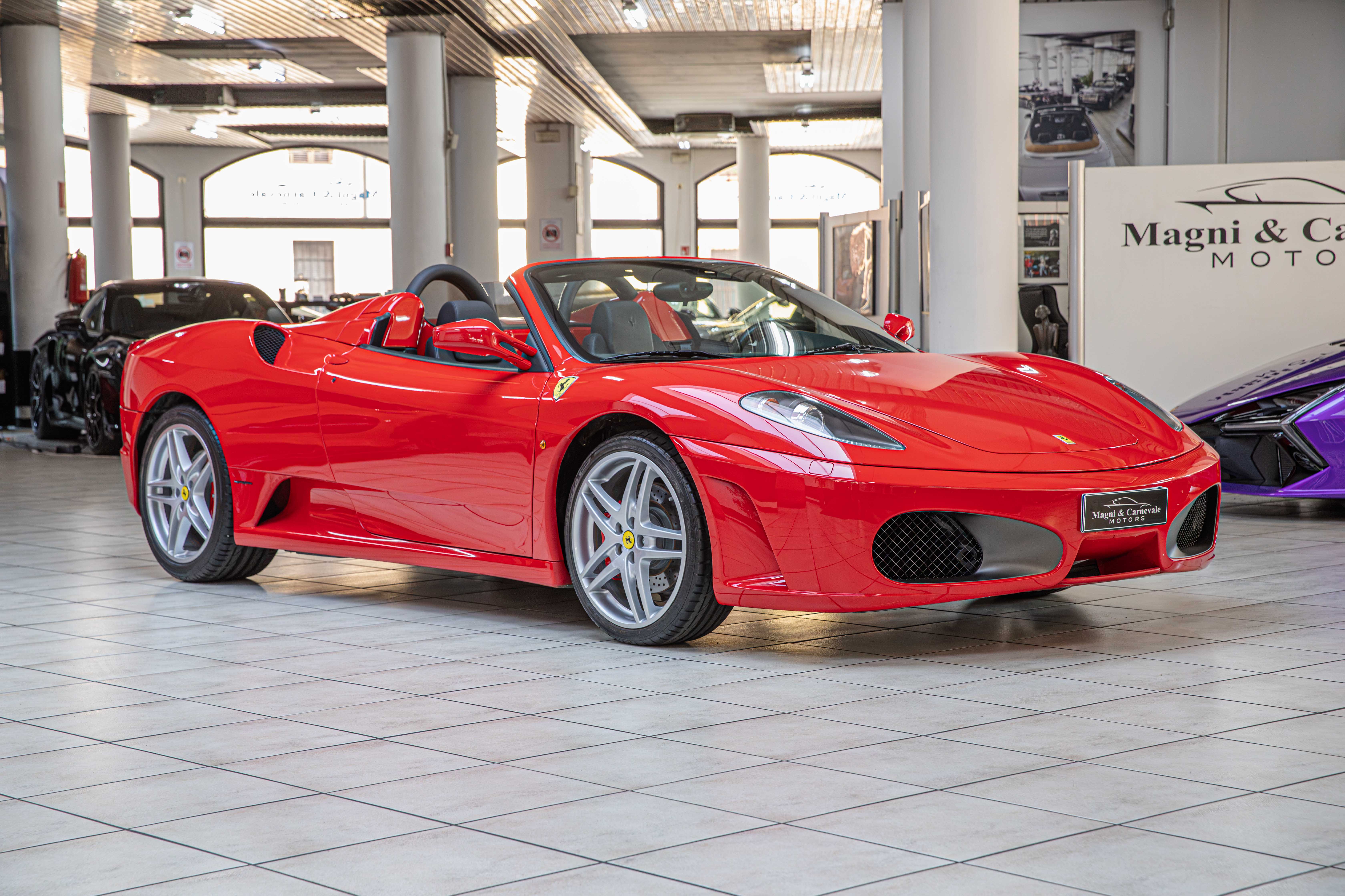 2006 Ferrari F430 Spider F1 offered by a specialist dealer in Milan, Italy, photo 4 of 20