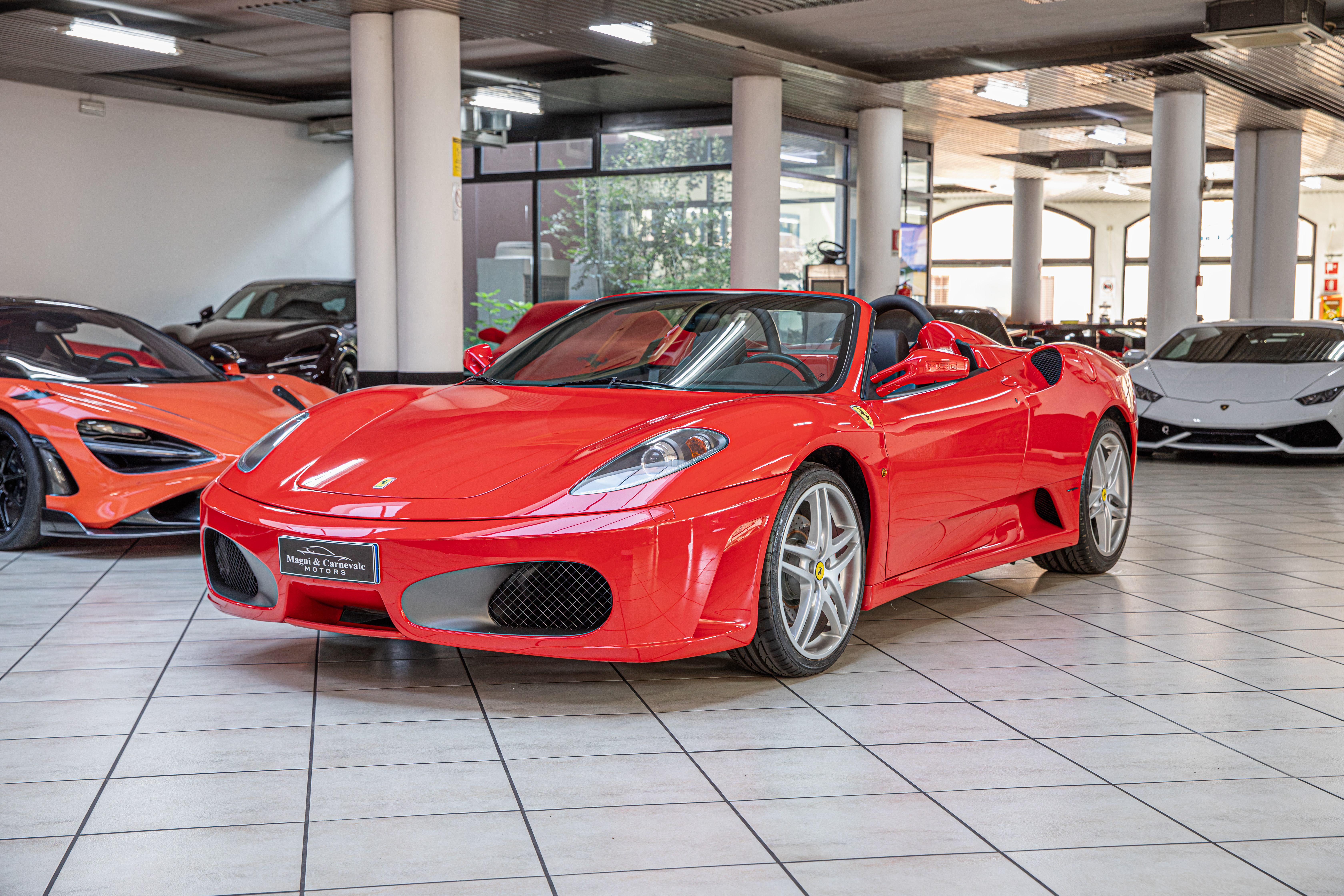 2006 Ferrari F430 Spider F1 offered by a specialist dealer in Milan, Italy, photo 8 of 20