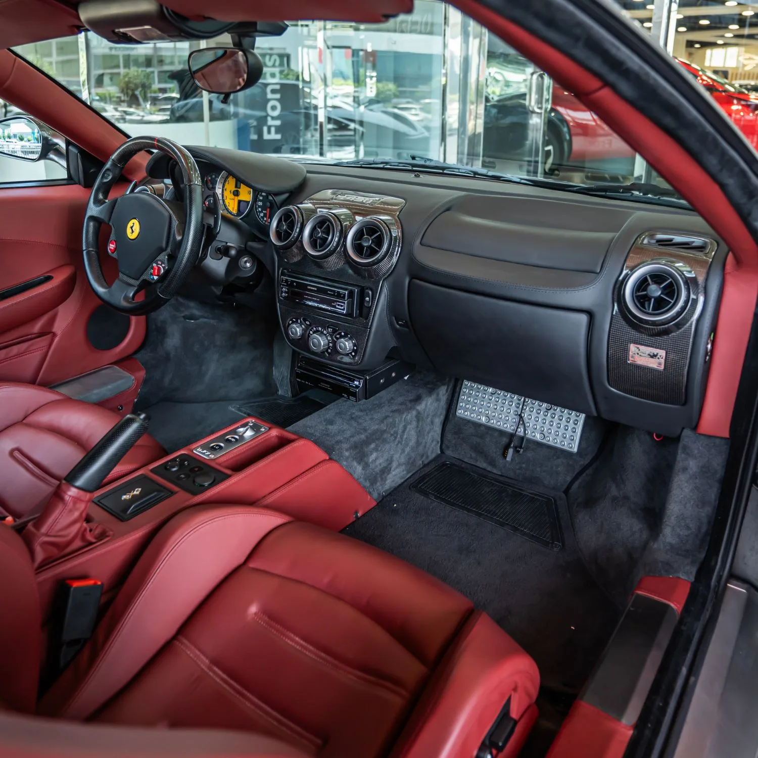 2007 Ferrari F430 F1 offered by a specialist dealer in Dubai, United Arab Emirates, photo 15 of 21
