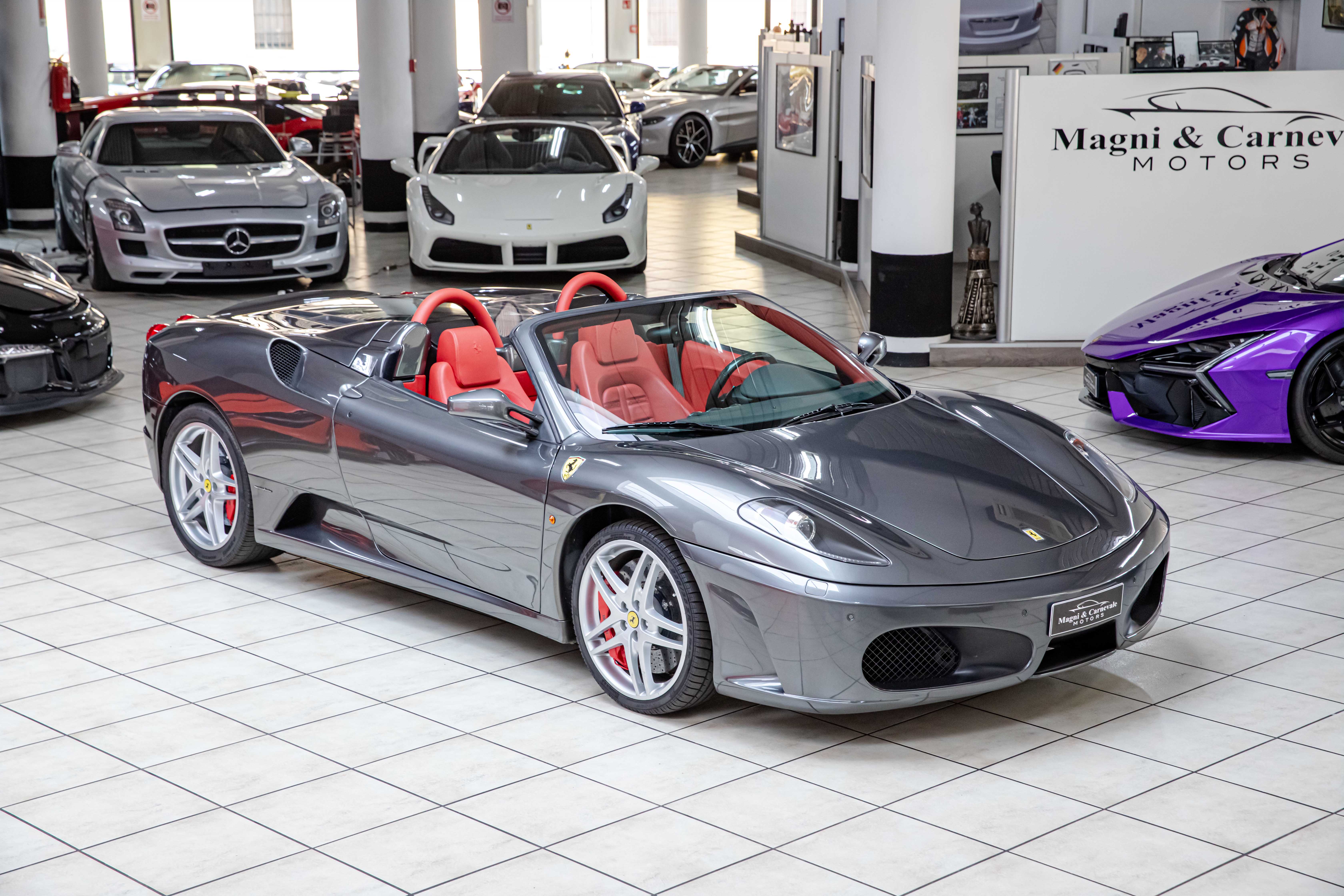 2007 Ferrari F430 Spider F1 angeboten von einem Fachhändler in Milan, Italien, Foto 5 von 20