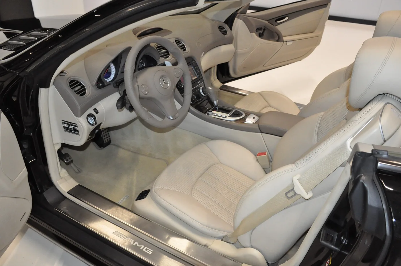 2008 Mercedes-AMG SL 63 offered by a collector car dealer in Alkmaar, Netherlands, photo 2 of 15