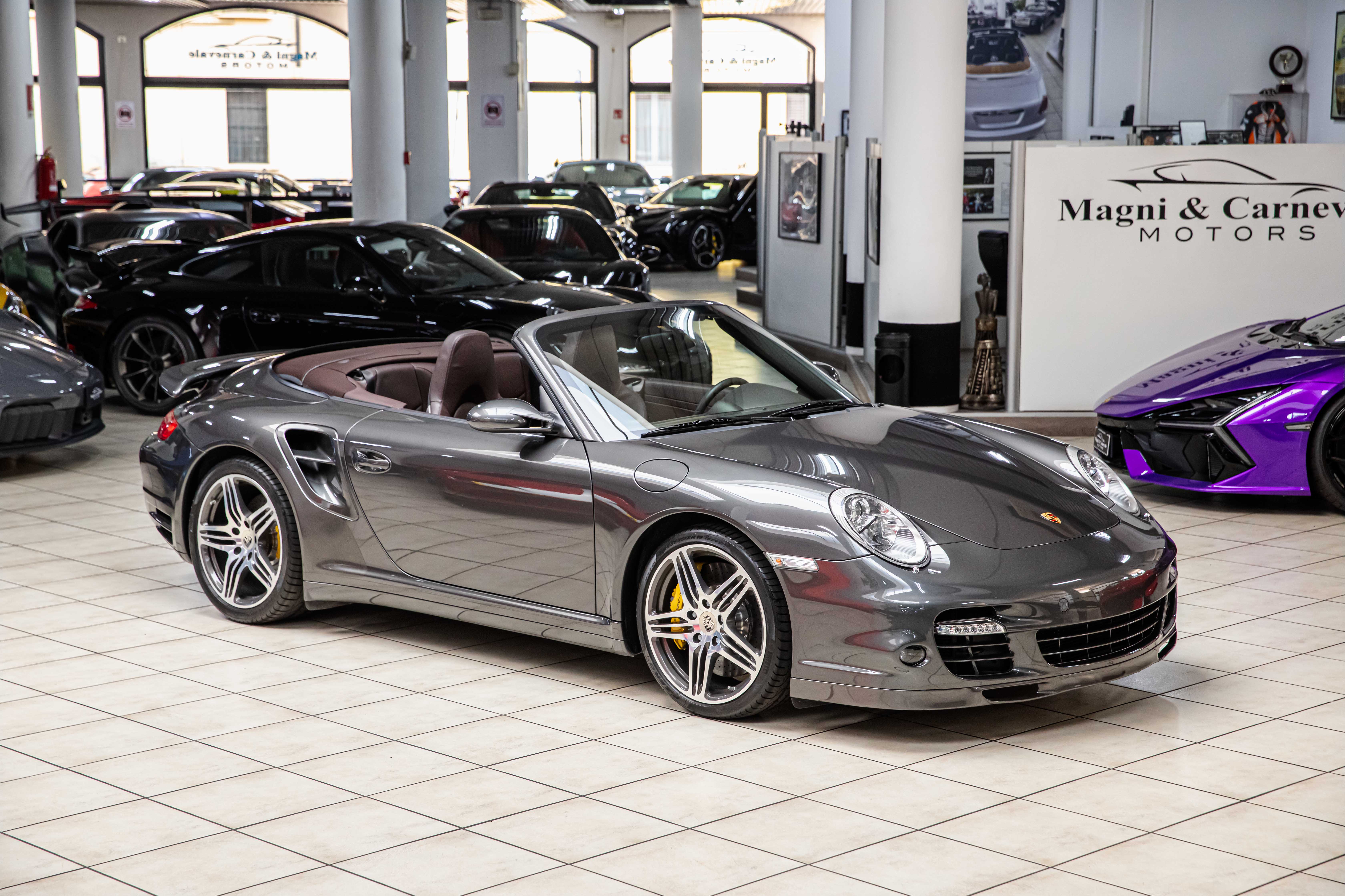 2008 Porsche 911 Turbo Cabriolet MK1 offered by a specialist dealer in Milan, Italy, photo 2 of 20