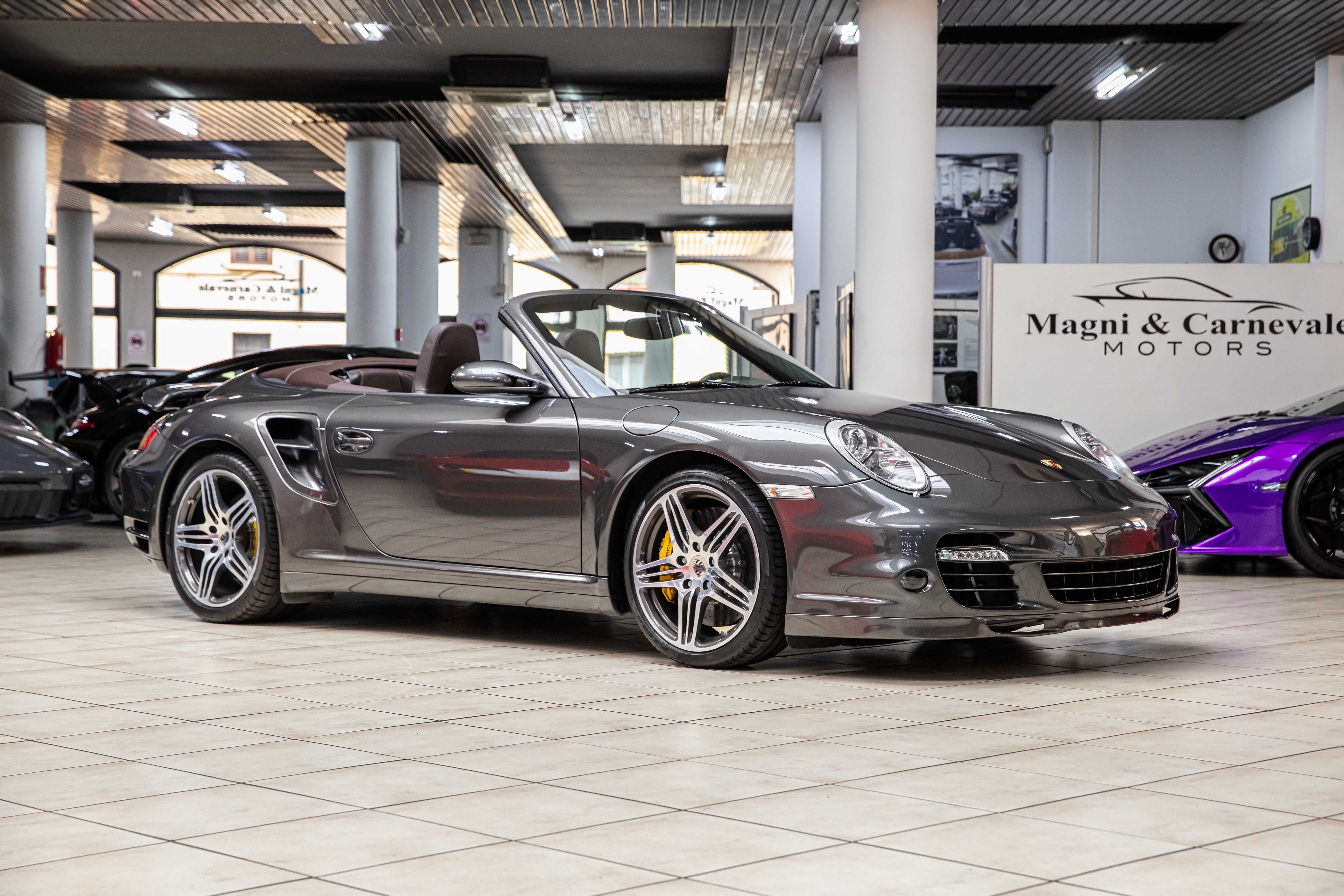 2008 Porsche 911 Turbo Cabriolet MK1 offered by a specialist dealer in Milan, Italy, photo 4 of 20