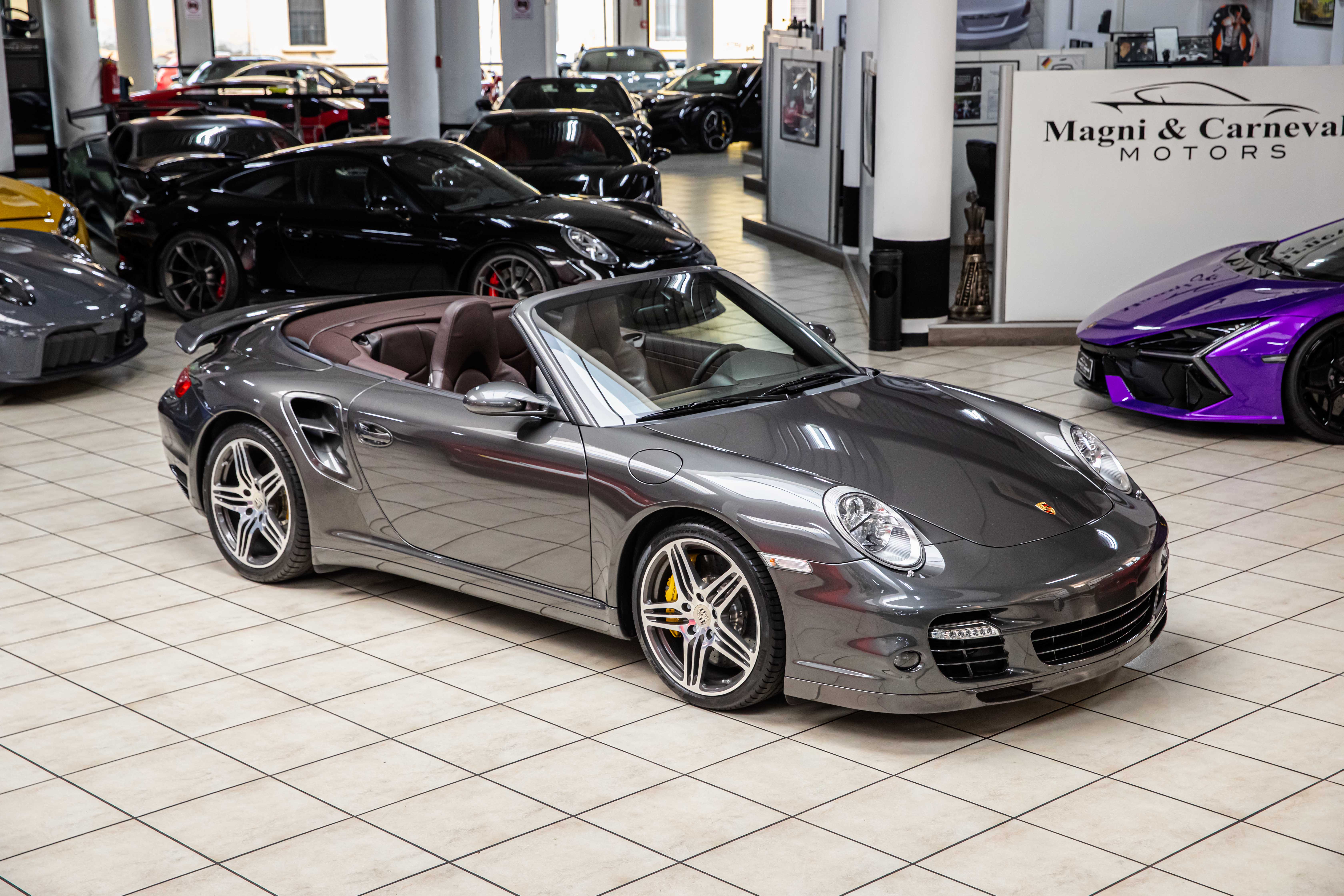 2008 Porsche 911 Turbo Cabriolet MK1 offered by a specialist dealer in Milan, Italy, photo 5 of 20