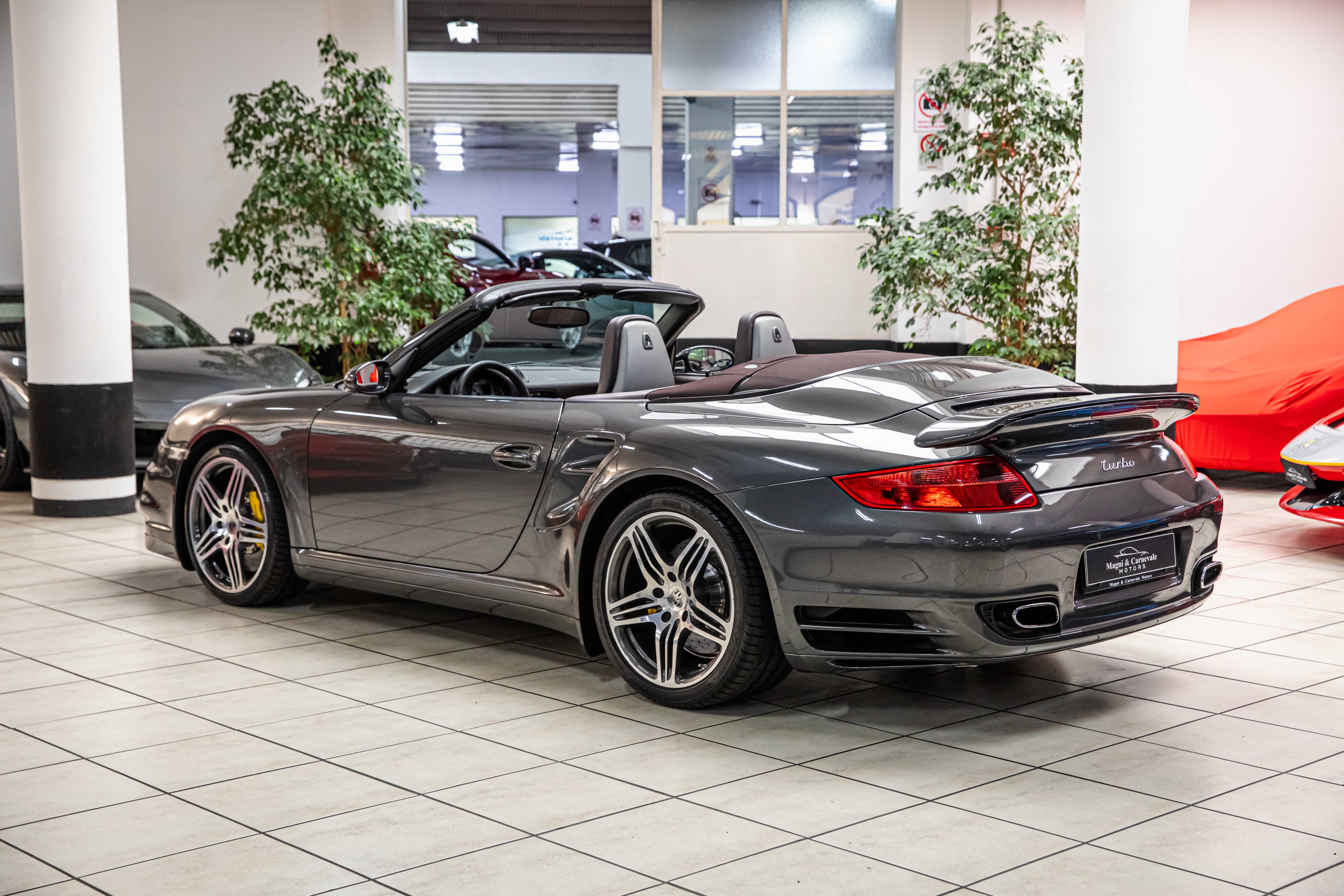 2008 Porsche 911 Turbo Cabriolet MK1 offered by a specialist dealer in Milan, Italy, photo 6 of 20