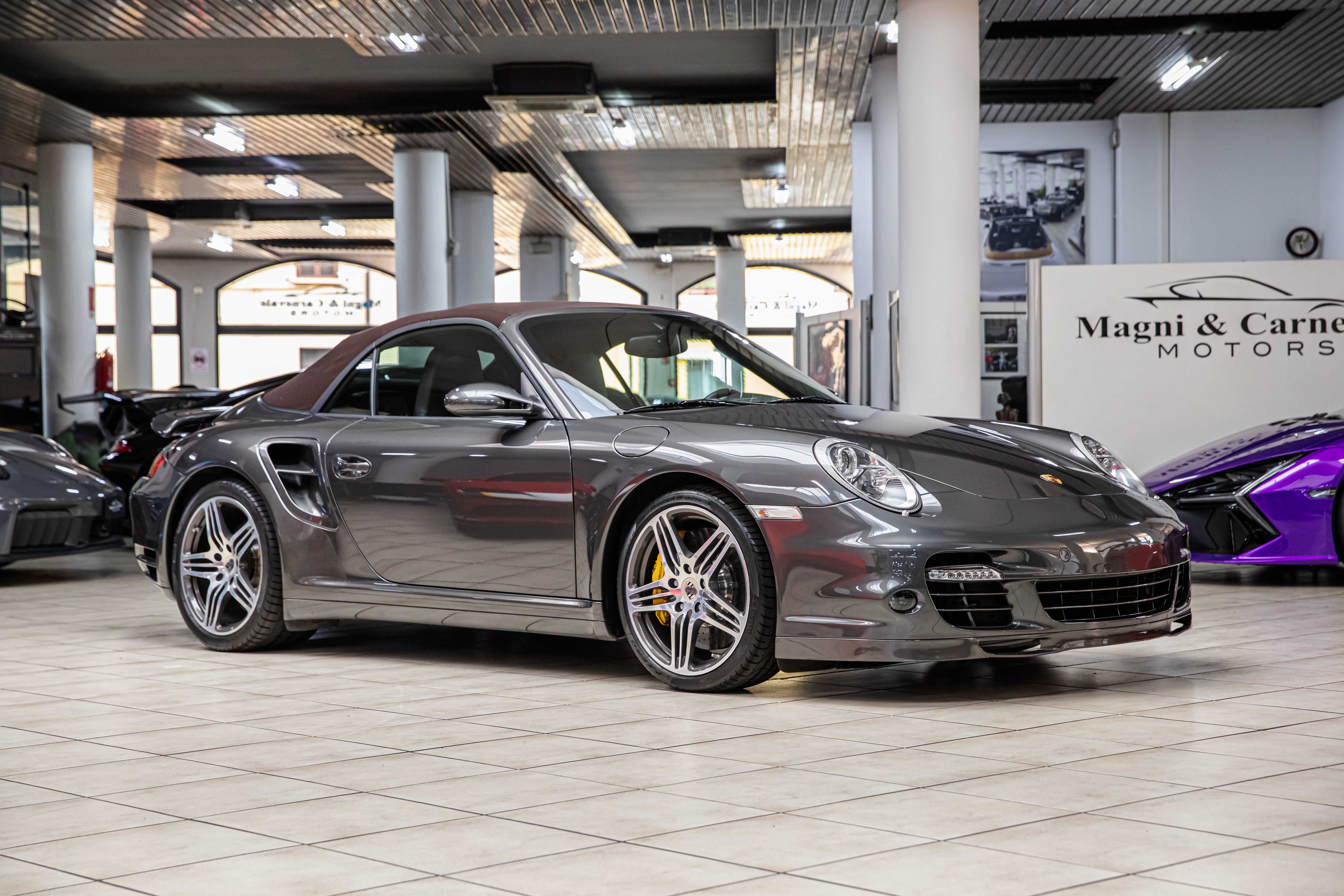 2008 Porsche 911 Turbo Cabriolet MK1 offered by a specialist dealer in Milan, Italy, photo 7 of 20