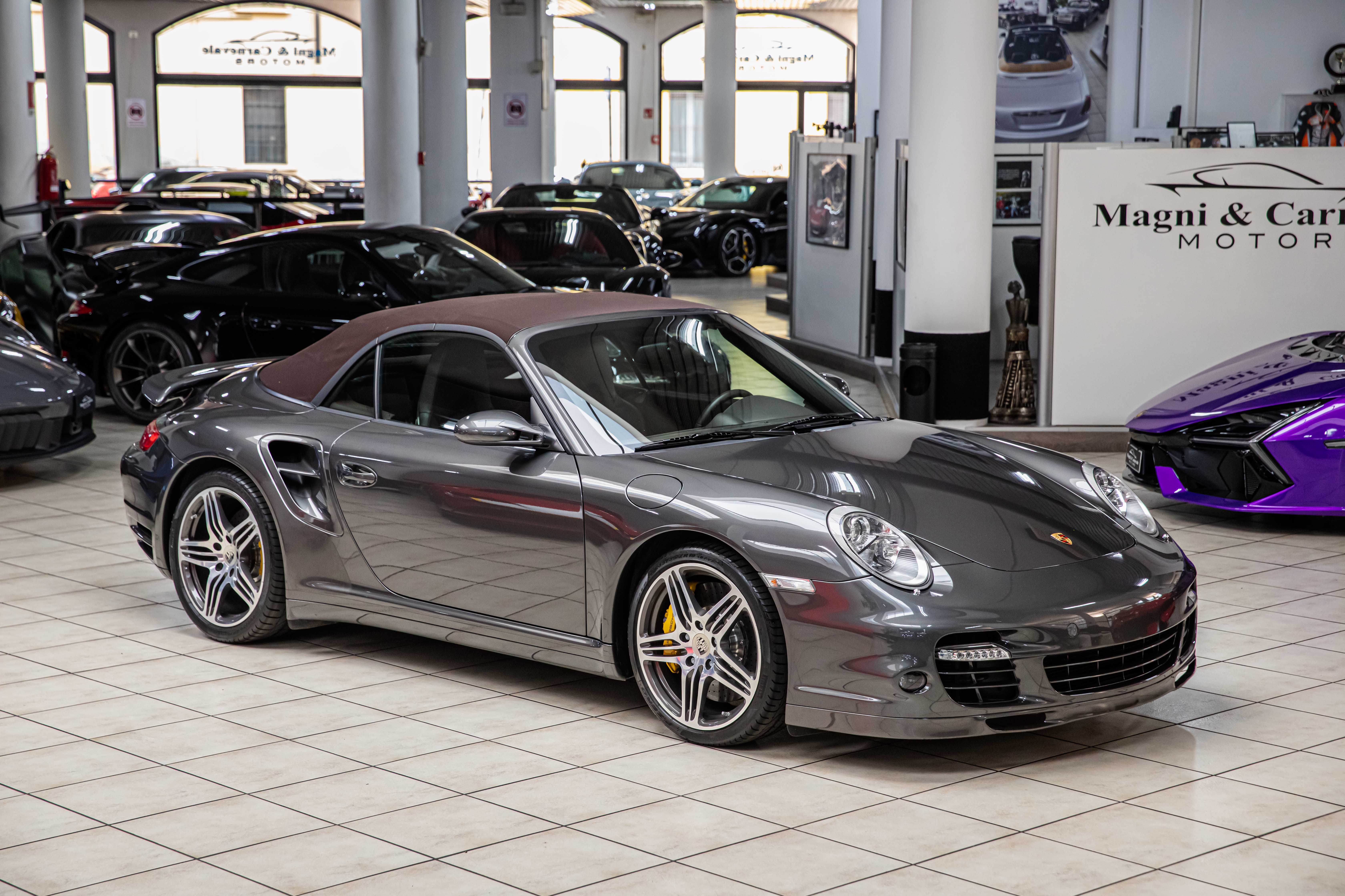 2008 Porsche 911 Turbo Cabriolet MK1 offered by a specialist dealer in Milan, Italy, photo 8 of 20
