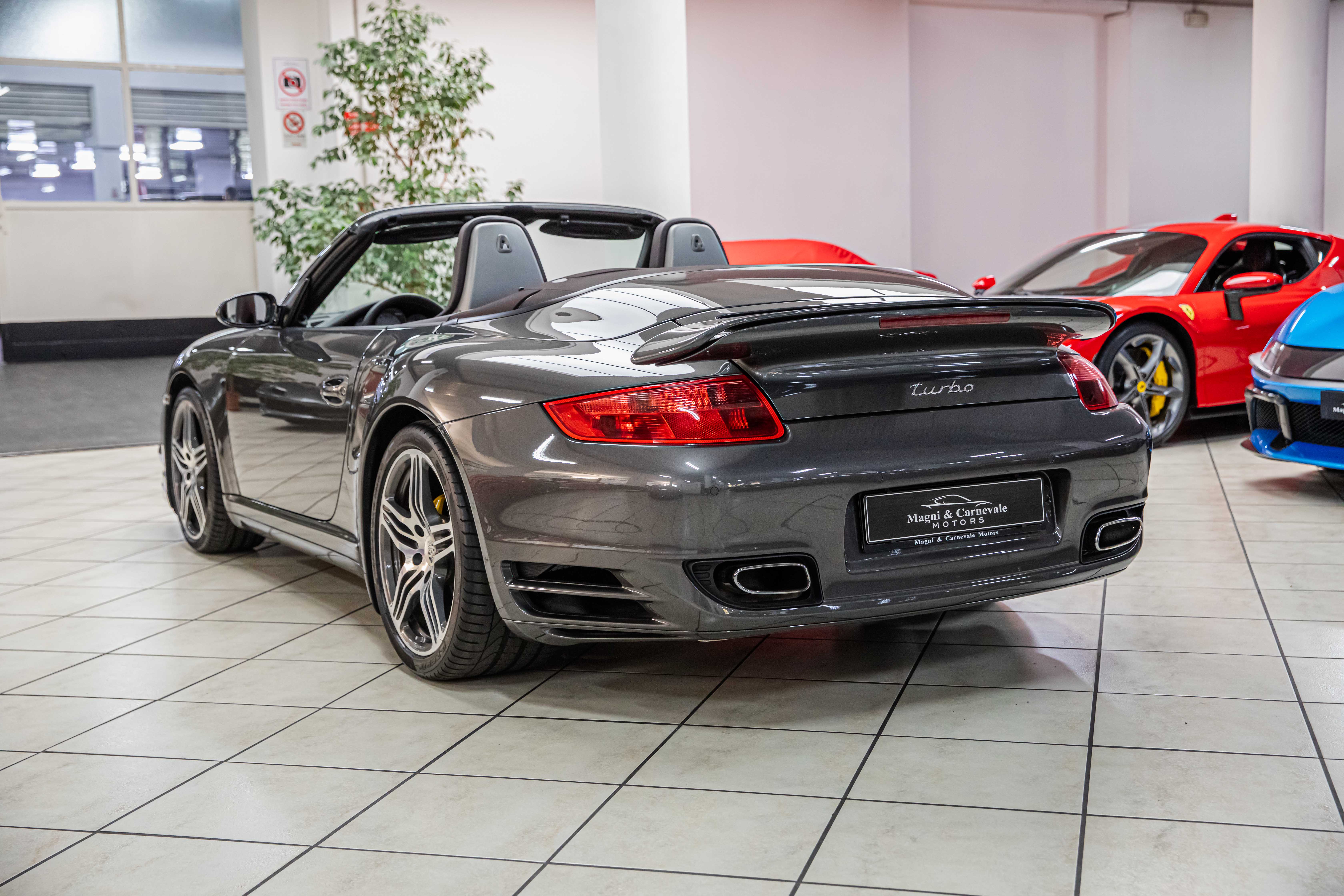2008 Porsche 911 Turbo Cabriolet MK1 offered by a specialist dealer in Milan, Italy, photo 13 of 20