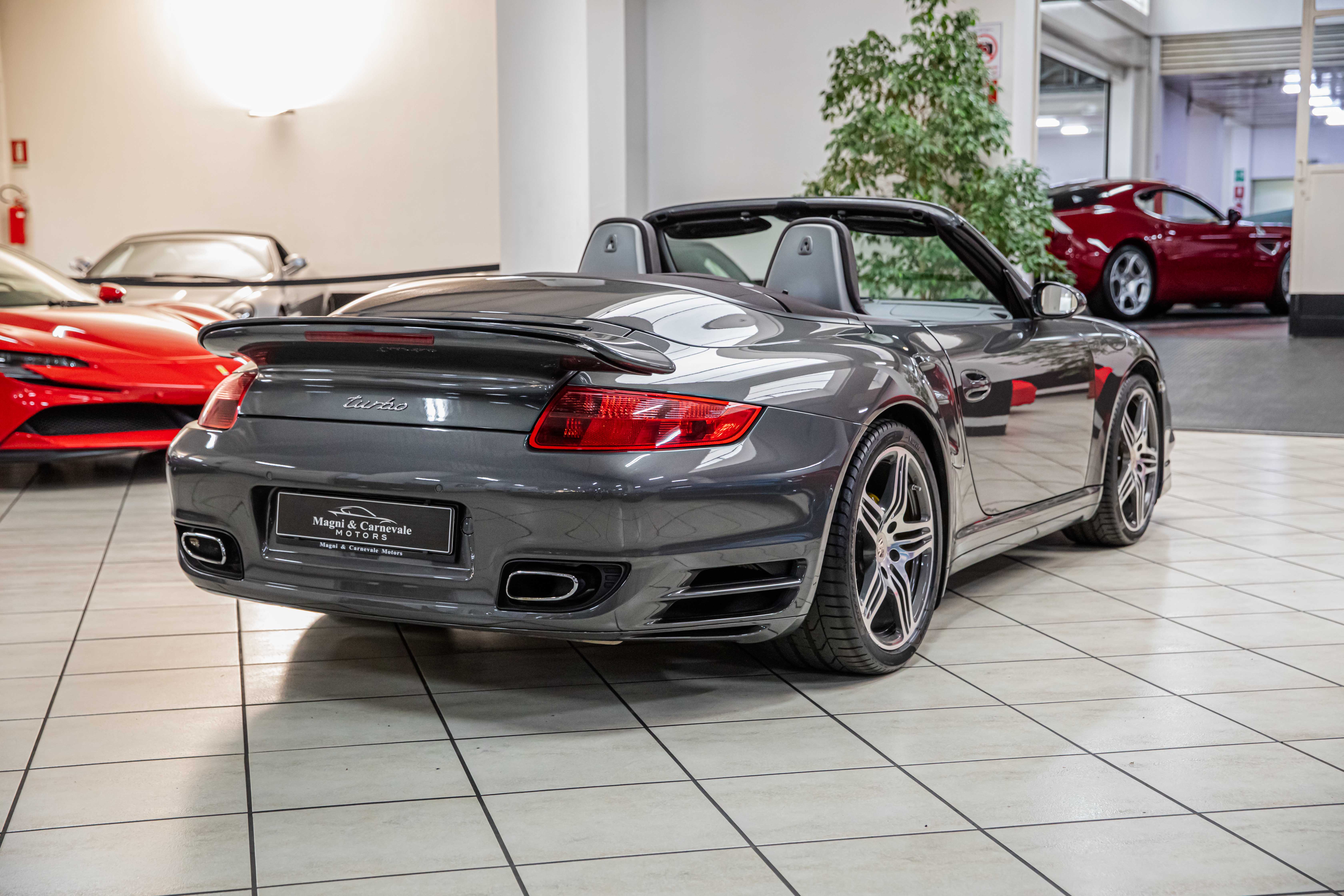 2008 Porsche 911 Turbo Cabriolet MK1 offered by a specialist dealer in Milan, Italy, photo 15 of 20