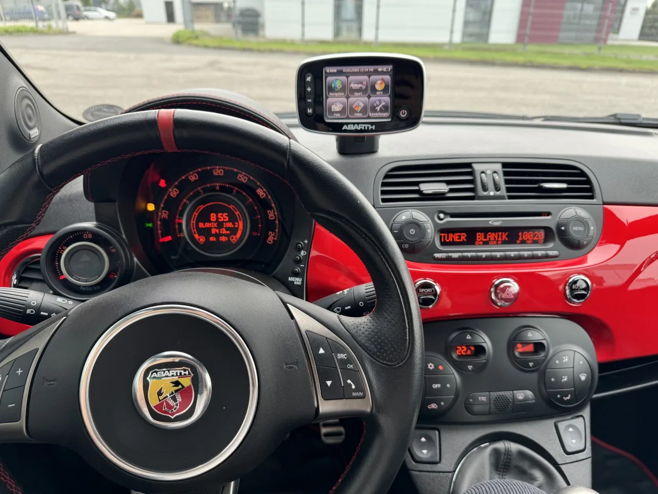 2009 Abarth 500 angeboten von einem Fachhändler in Písek, Tschechien, Foto 7 von 16