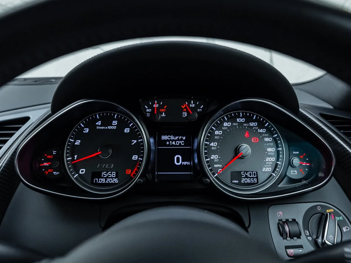2009 Audi R8 V8, 4/30