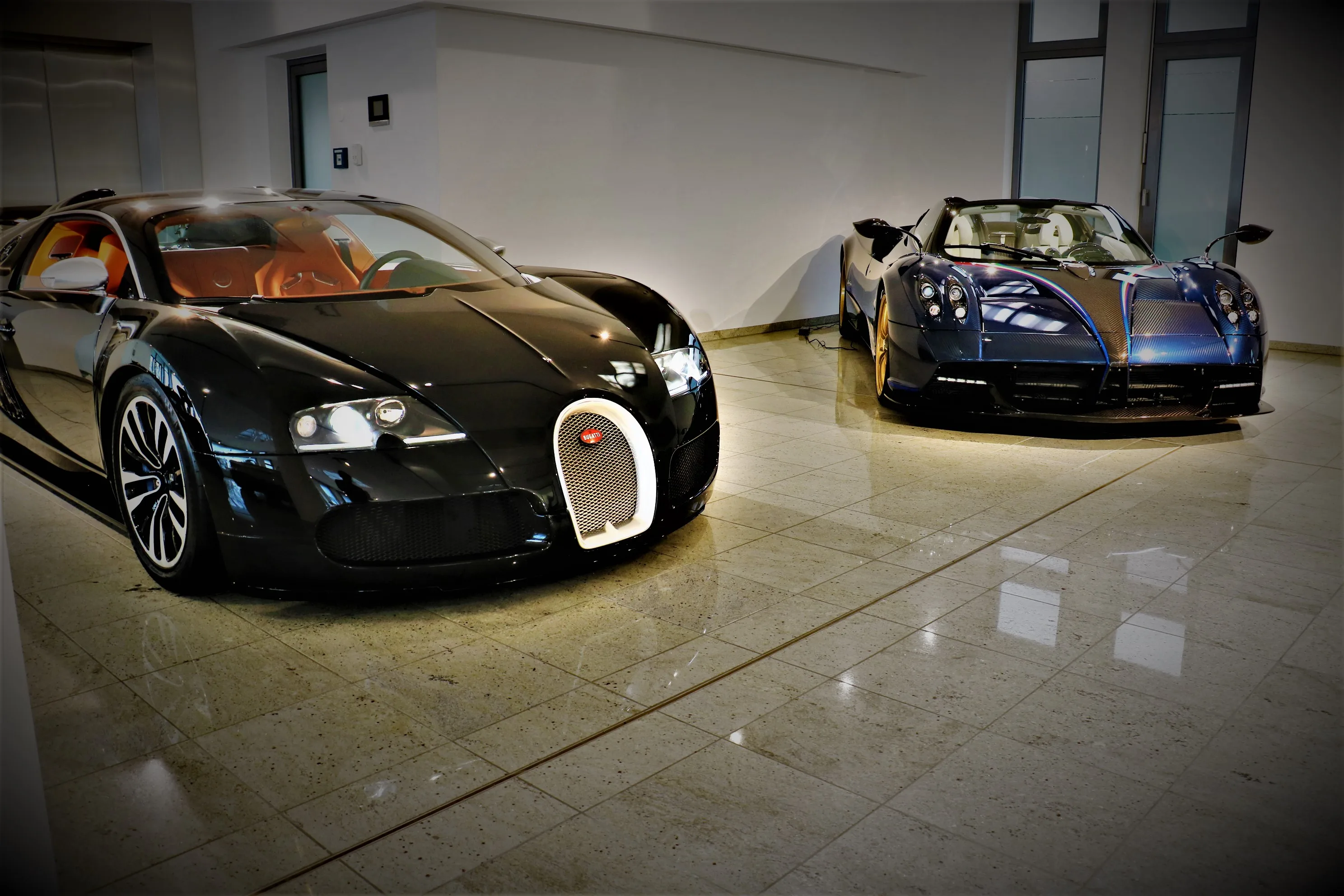 2009 Bugatti Veyron 16.4 Sang Noir offered by a specialist dealer in Haar, Germany, main photo
