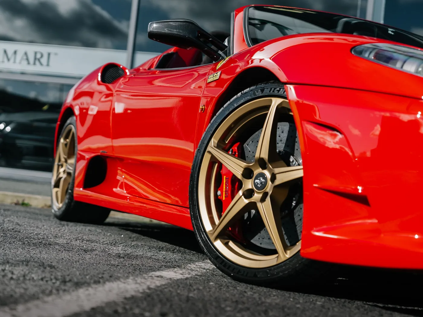 2009 Ferrari 430 Scuderia Spider 16M offered by a supercar dealer in Preston, United Kingdom, photo 12 of 25