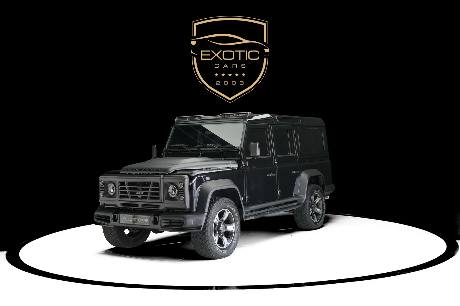 2009 Land Rover Defender 110 Classic SVX angeboten von einem Fachhändler in Dubai, Vereinigte Arabische Emirate, Hauptfoto