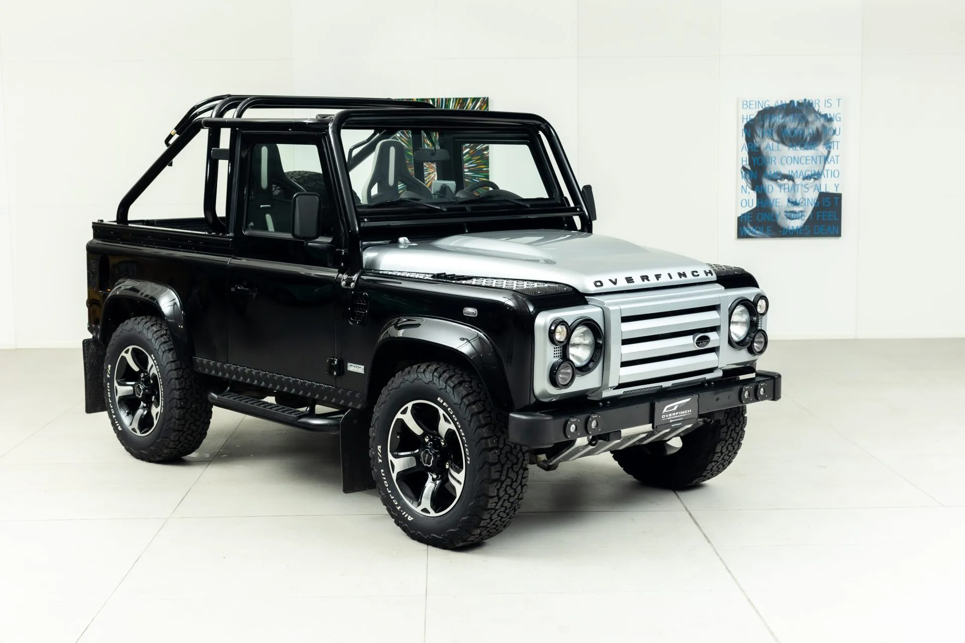 2009 Overfinch Defender 90 SVX offered by a specialist dealer in Uppsala, Sweden, main photo