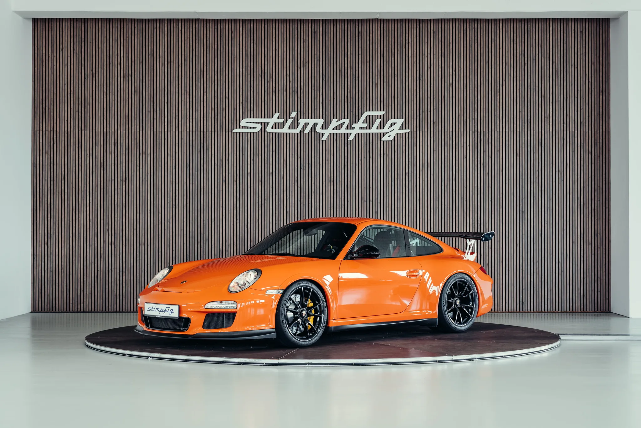 2010 Porsche 911 GT3 RS offered by a collector car specialist in Stuttgart, Germany, main photo