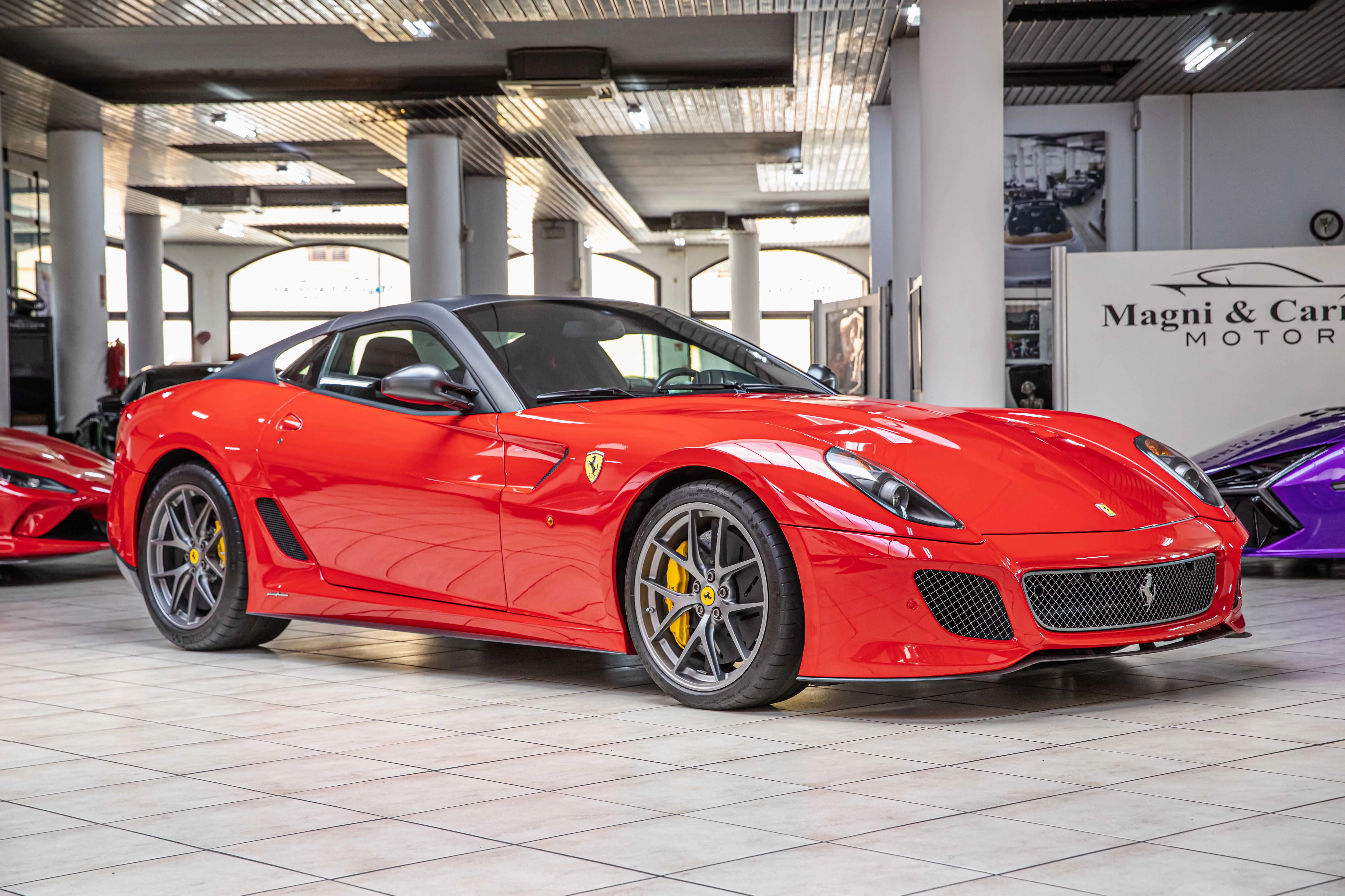 2011 Ferrari 599 GTO offered by a specialist dealer in Milan, Italy, main photo