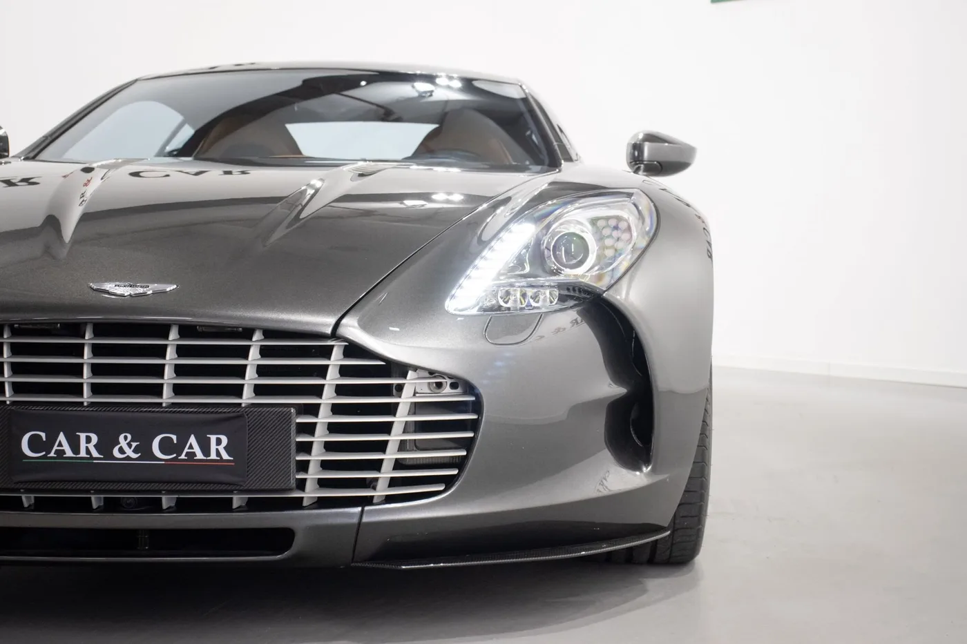2012 Aston Martin One-77 offered by a supercar dealer in Zibido San Giacomo, Italy, photo 15 of 22