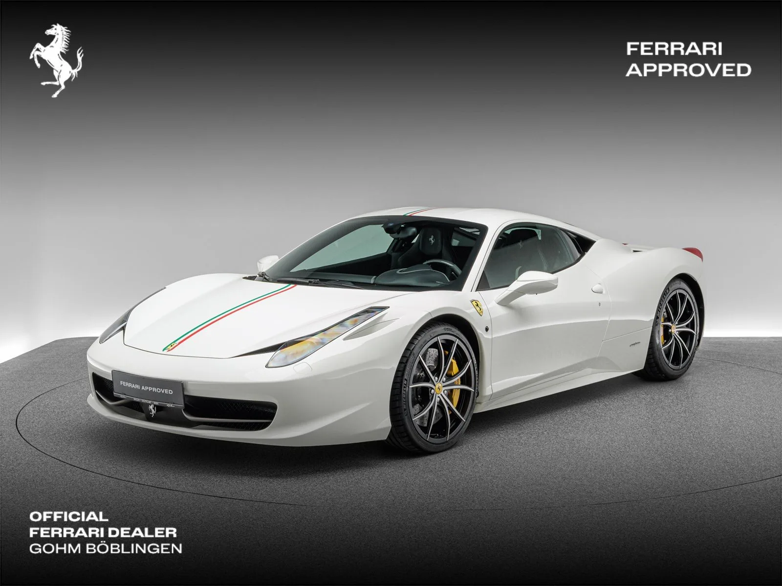 2012 Ferrari 458 Italia angeboten von einem Fachhändler in Böblingen, Deutschland, Hauptfoto