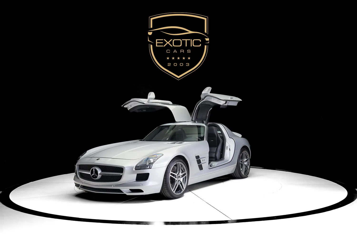 2012 Mercedes-AMG SLS angeboten von einem Fachhändler in Dubai, Vereinigte Arabische Emirate, Hauptfoto