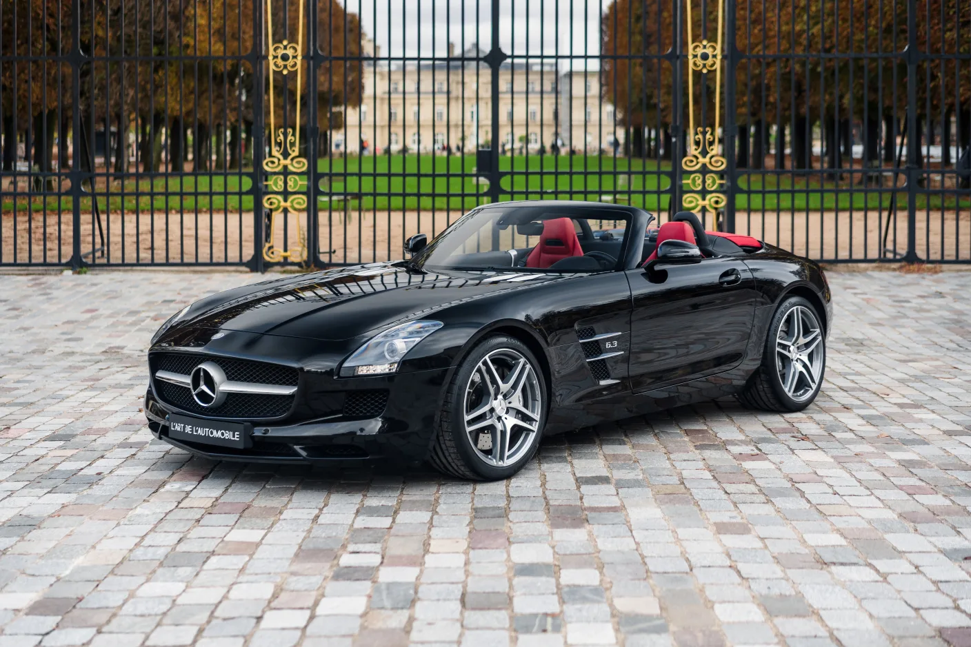 2012 Mercedes-AMG SLS Roadster proposée par un concessionnaire spécialisé à Paris, France, photo principale