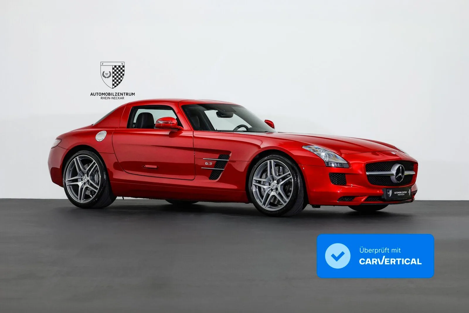 2012 Mercedes-AMG SLS offered by a supercar dealer in Viernheim, Germany, main photo