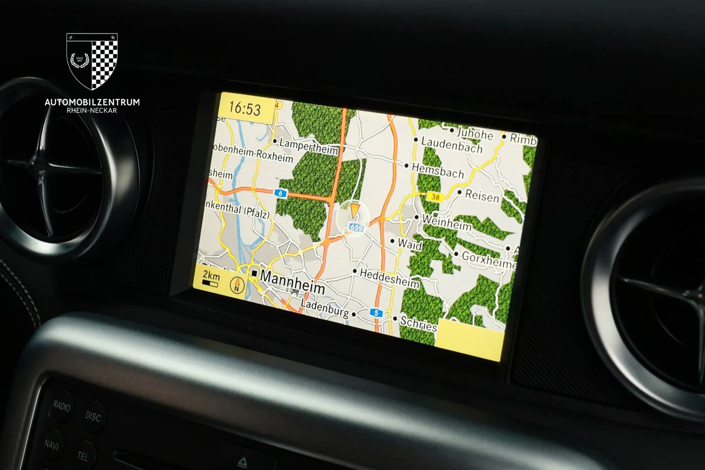 2012 Mercedes-AMG SLS offered by a supercar dealer in Viernheim, Germany, photo 25 of 25