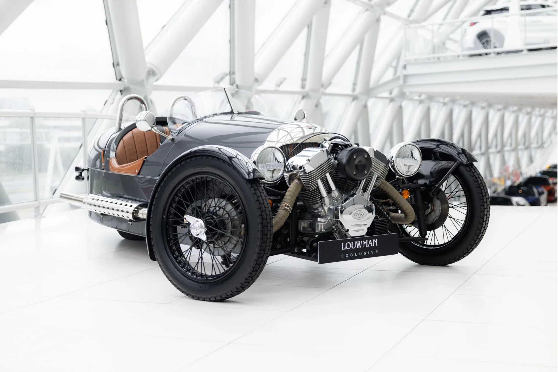 2012 Morgan 3 Wheeler angeboten von einem offiziellen McLaren und Morgan-Vertragshändler in Utrecht, Niederlande, Hauptfoto