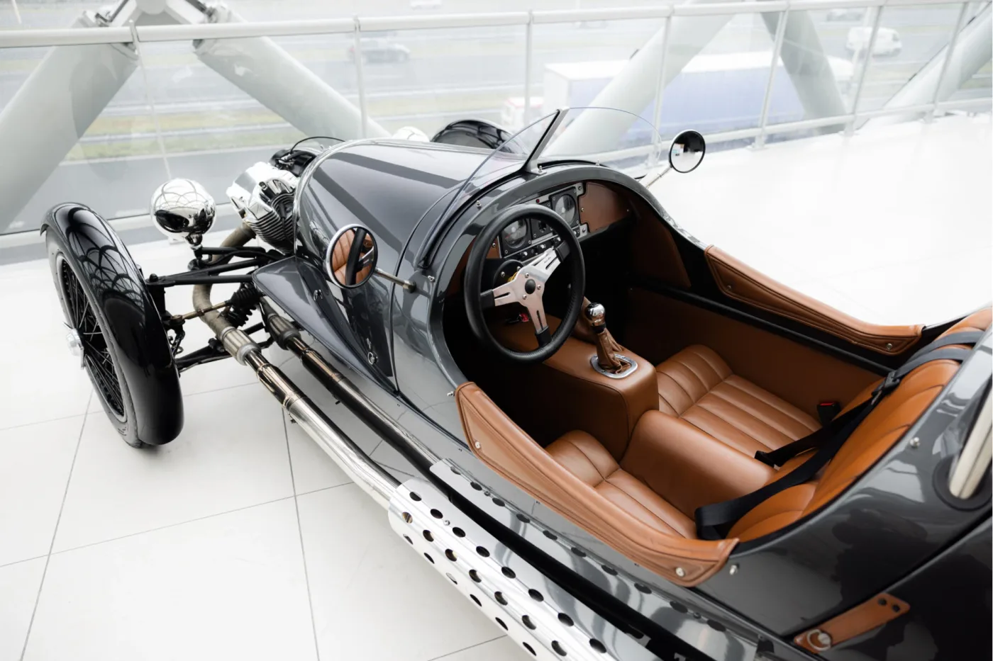 2012 Morgan 3 Wheeler angeboten von einem offiziellen McLaren und Morgan-Vertragshändler in Utrecht, Niederlande, Foto 5 von 25