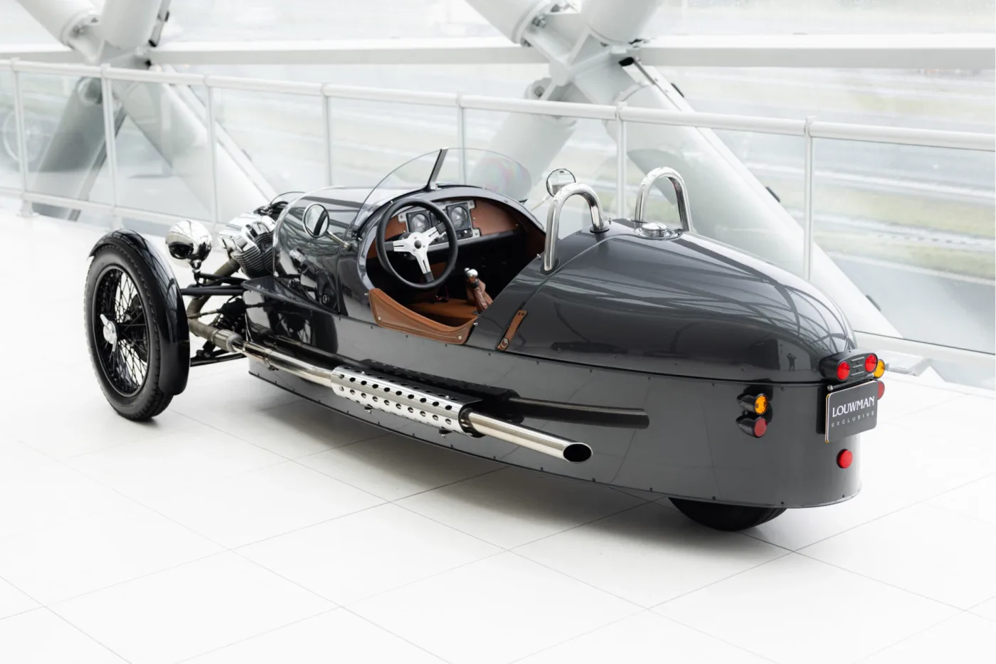 2012 Morgan 3 Wheeler angeboten von einem offiziellen McLaren und Morgan-Vertragshändler in Utrecht, Niederlande, Foto 17 von 25