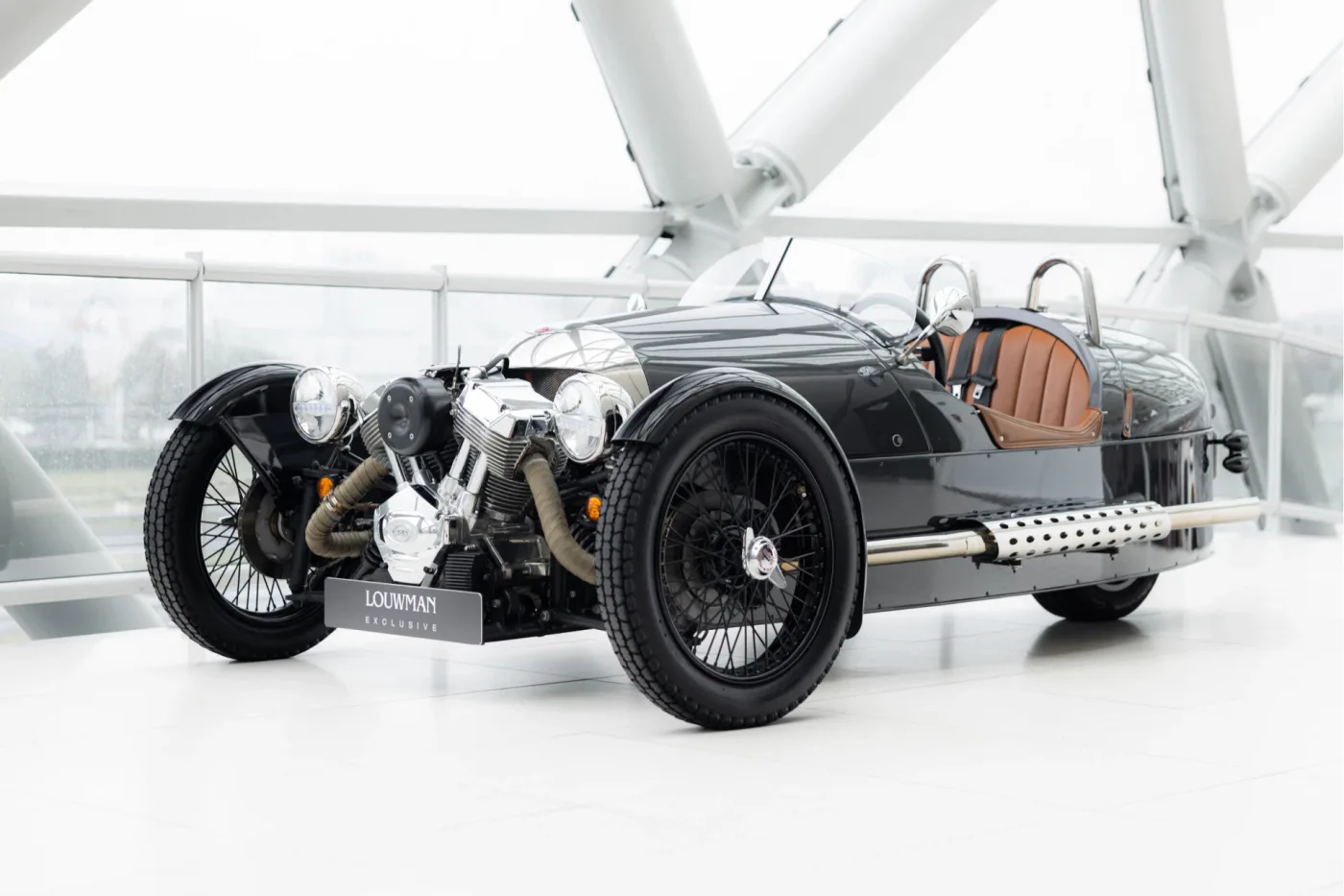 2012 Morgan 3 Wheeler angeboten von einem offiziellen McLaren und Morgan-Vertragshändler in Utrecht, Niederlande, Foto 20 von 25