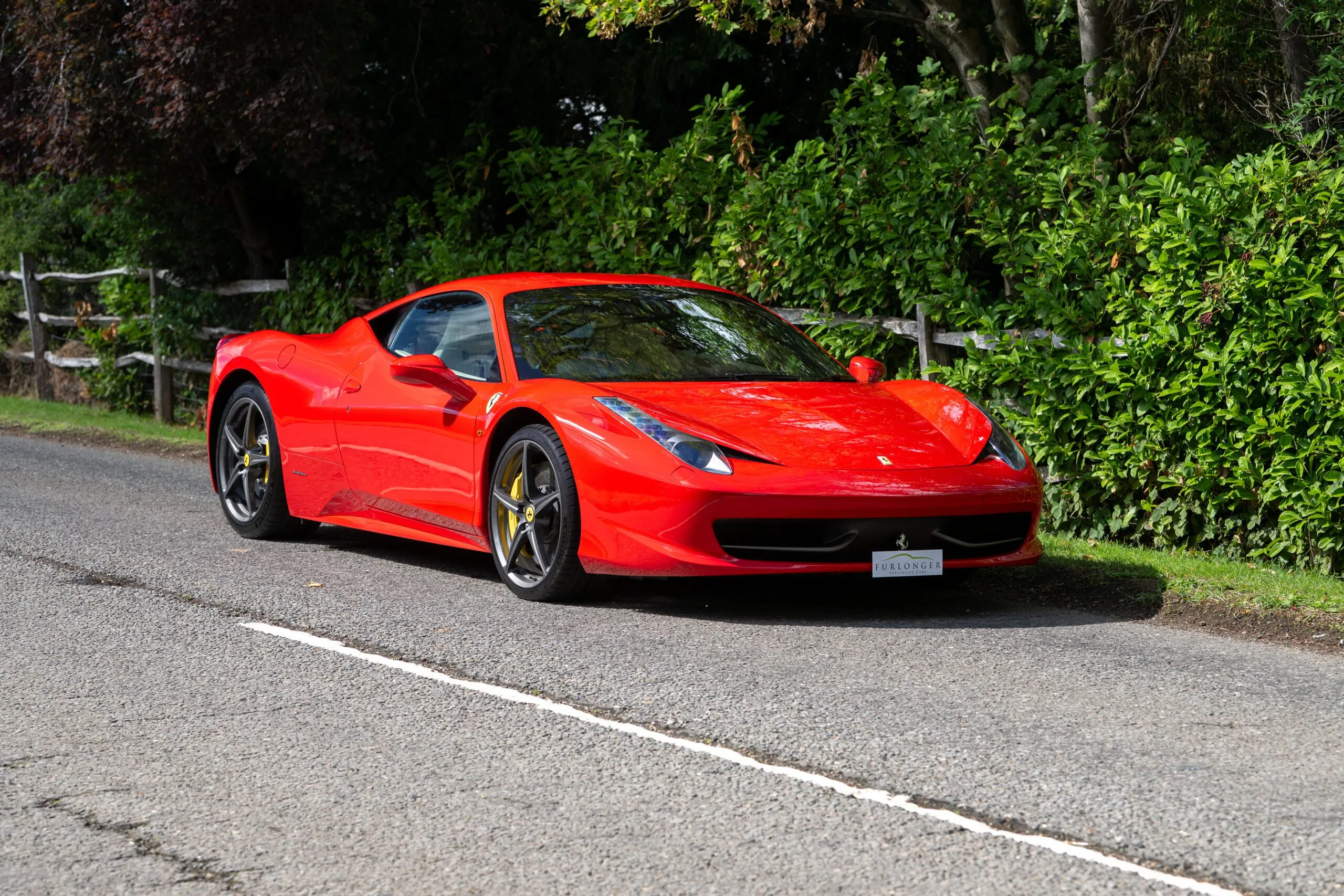 2013 Ferrari 458 Italia offered by a specialist dealer in Ashford, United Kingdom, main photo