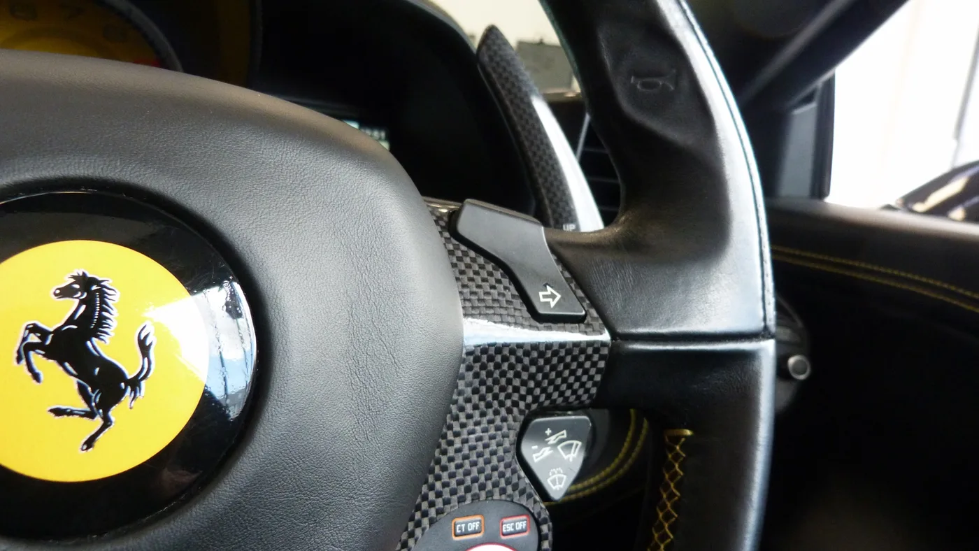 2013 Ferrari 458 Spider offered by a franchised dealer group in Cheltenham, United Kingdom, photo 24 of 25