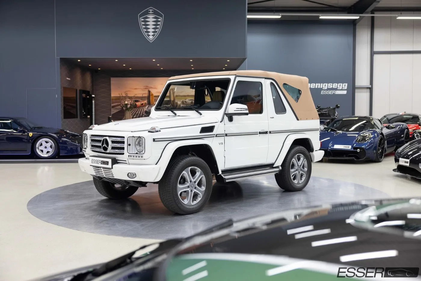 2013 Mercedes-Benz G 500 Cabriolet proposée par un concessionnaire spécialisé à Alsdorf, Allemagne, photo 5 sur 10