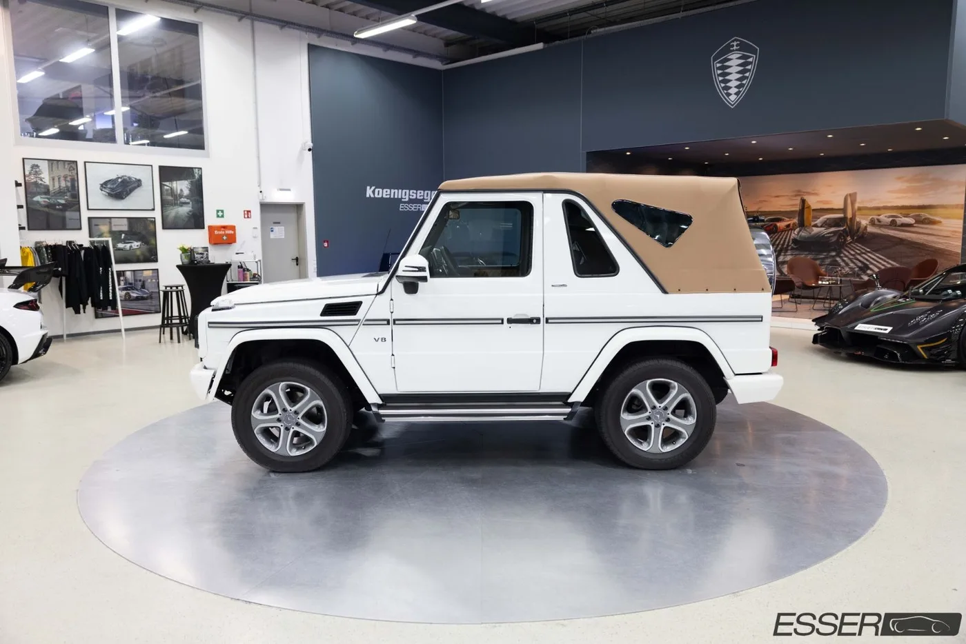 2013 Mercedes-Benz G 500 Cabriolet proposée par un concessionnaire spécialisé à Alsdorf, Allemagne, photo 6 sur 10