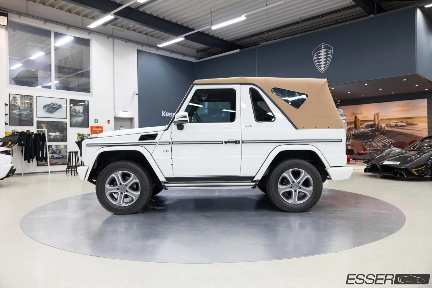 2013 Mercedes-Benz G 500 Cabriolet proposée par un concessionnaire spécialisé à Alsdorf, Allemagne, photo 7 sur 10