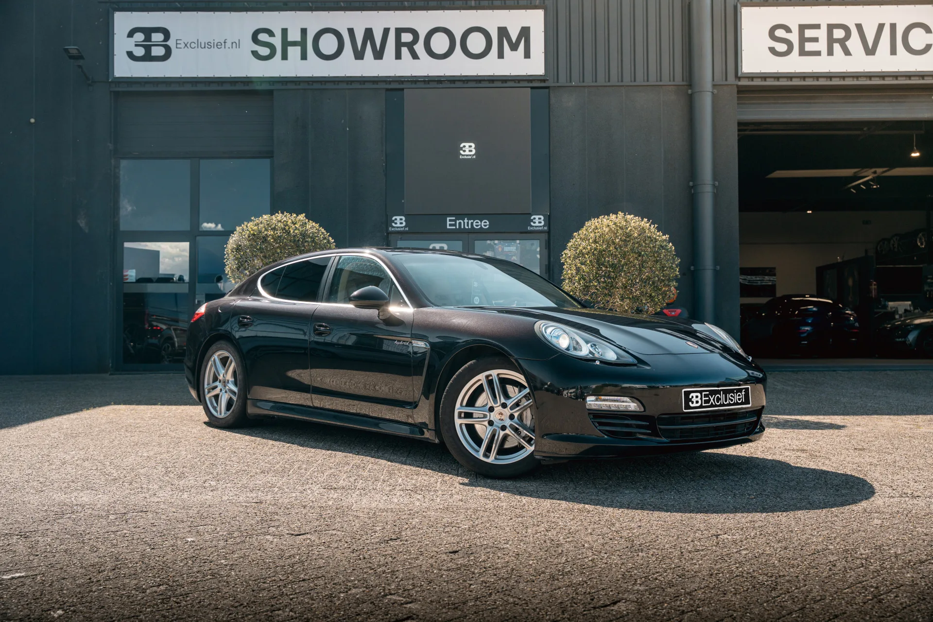 2013 Porsche Panamera S Hybrid angeboten von einem Fachhändler in Rotterdam, Niederlande, Hauptfoto