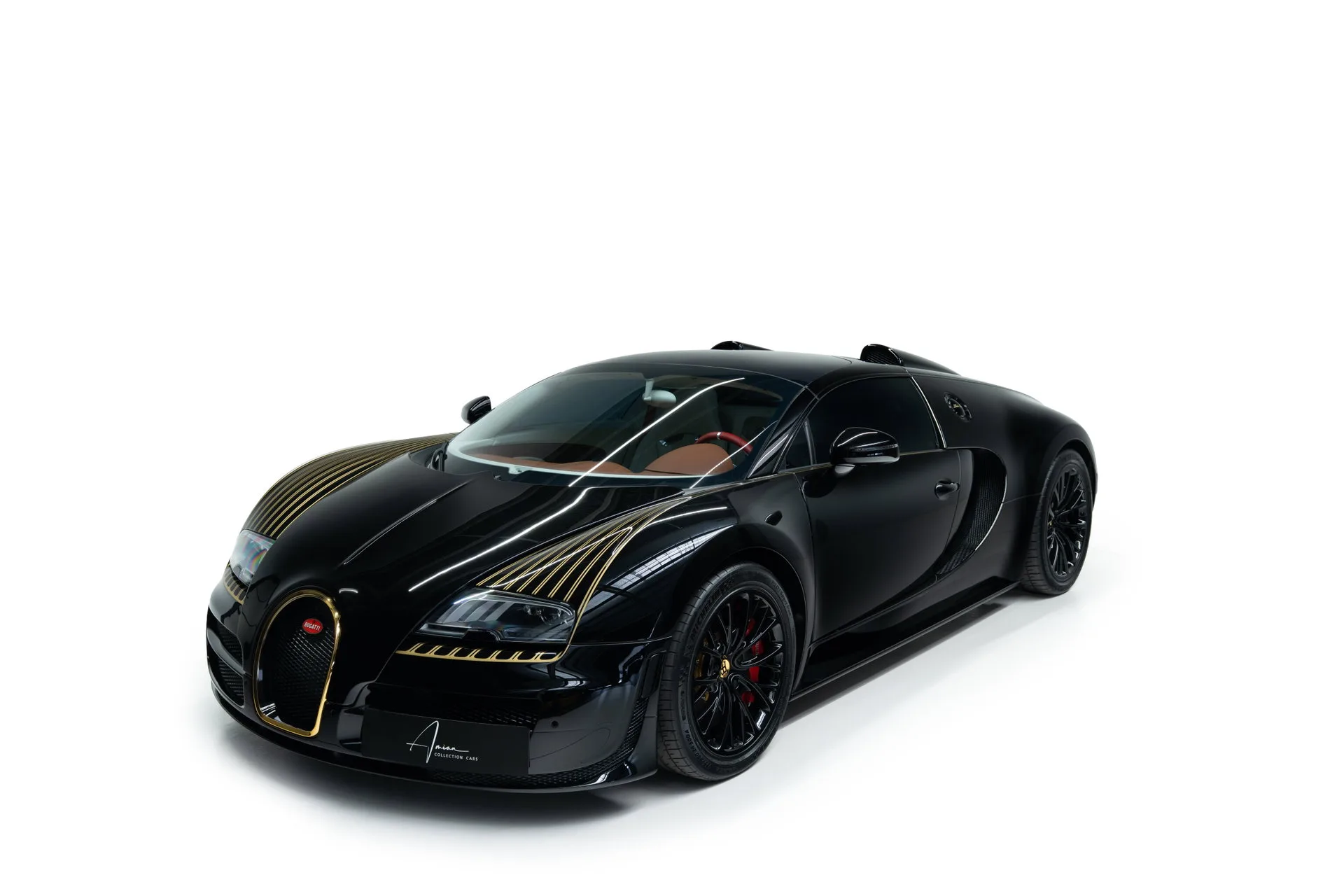 2014 Bugatti Veyron Grand Sport Vitesse Black Bess offered by a specialist dealer in Kerpen, Germany, main photo