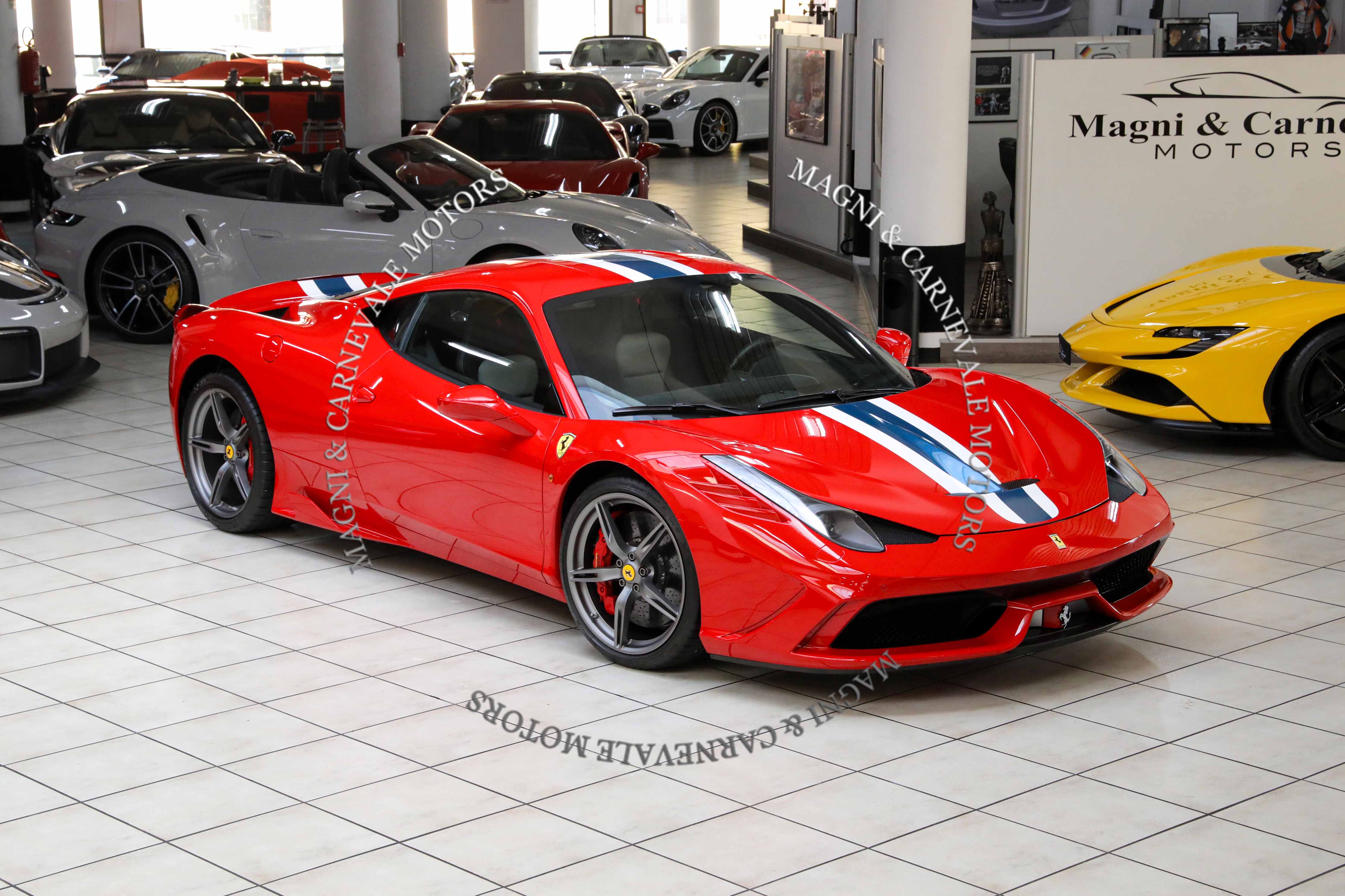 2014 Ferrari 458 Speciale offered by a specialist dealer in Milan, Italy, photo 6 of 20