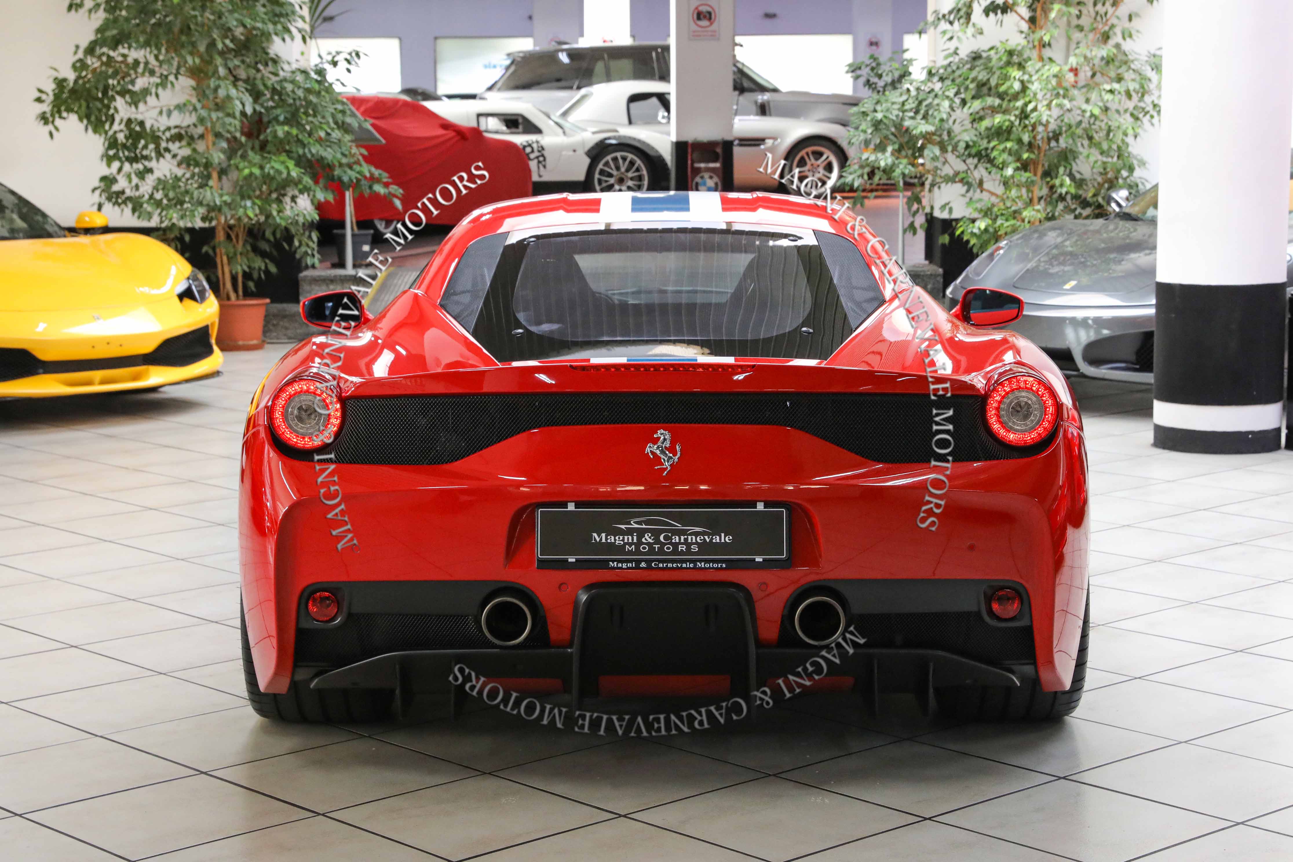 2014 Ferrari 458 Speciale offered by a specialist dealer in Milan, Italy, photo 10 of 20