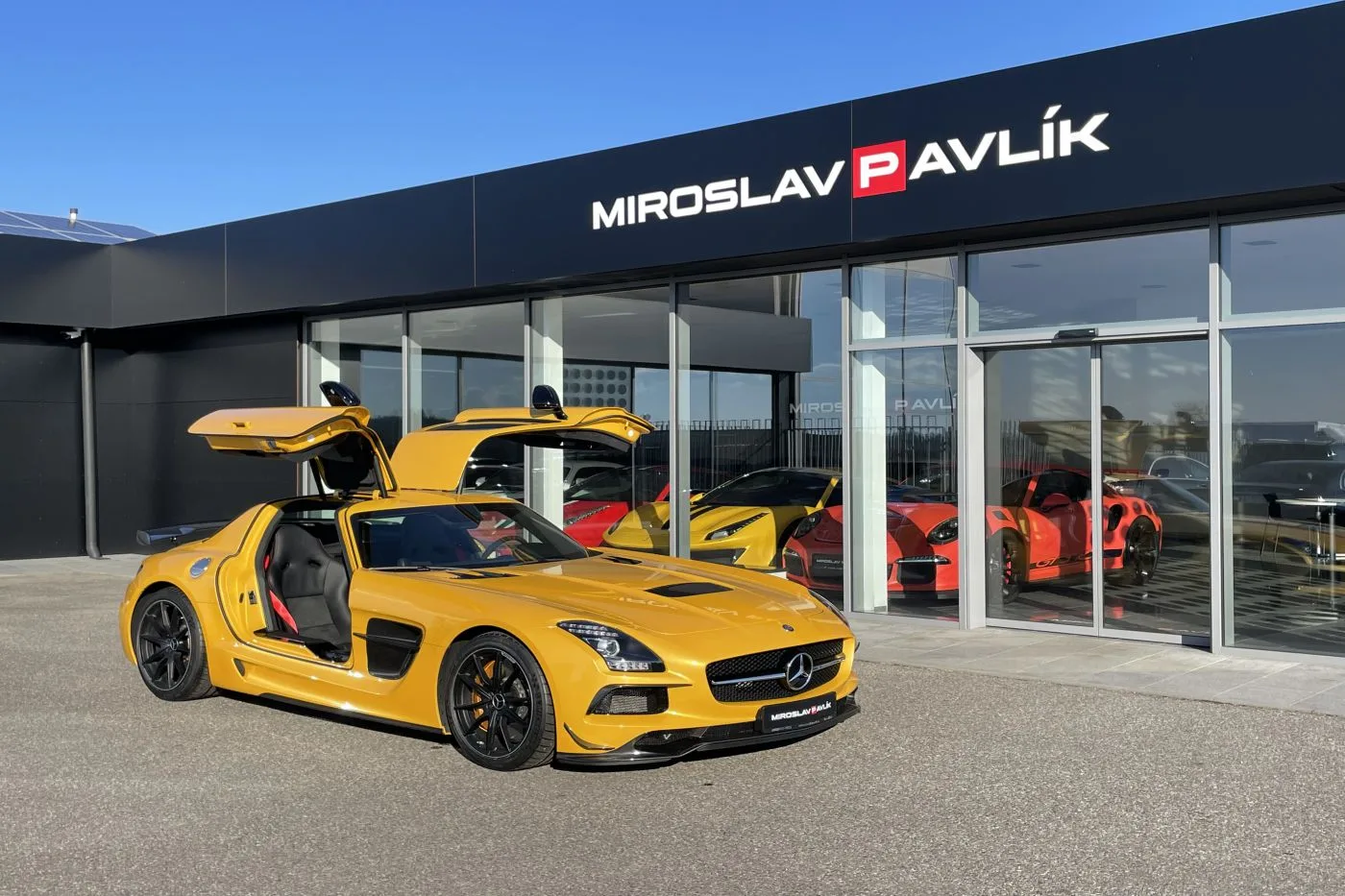 2014 Mercedes-AMG SLS Black Series offered by a specialist dealer in Písek, Czechia, main photo