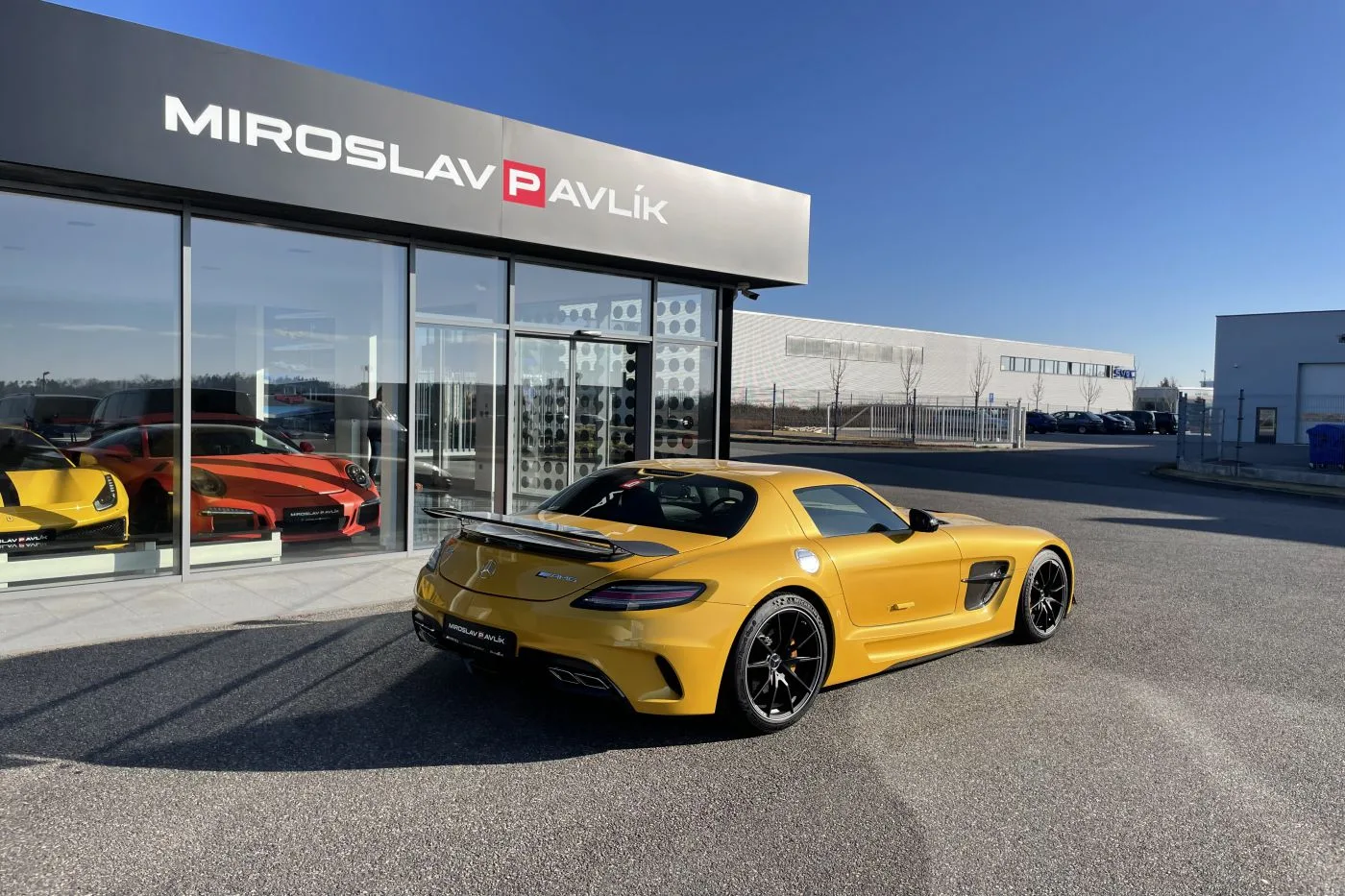 2014 Mercedes-AMG SLS Black Series offered by a specialist dealer in Písek, Czechia, photo 17 of 20