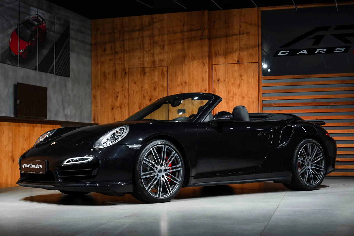 2014 Porsche 911 Turbo Cabriolet offered by a specialist dealer in Bratislava, Slovakia, photo 2 of 15