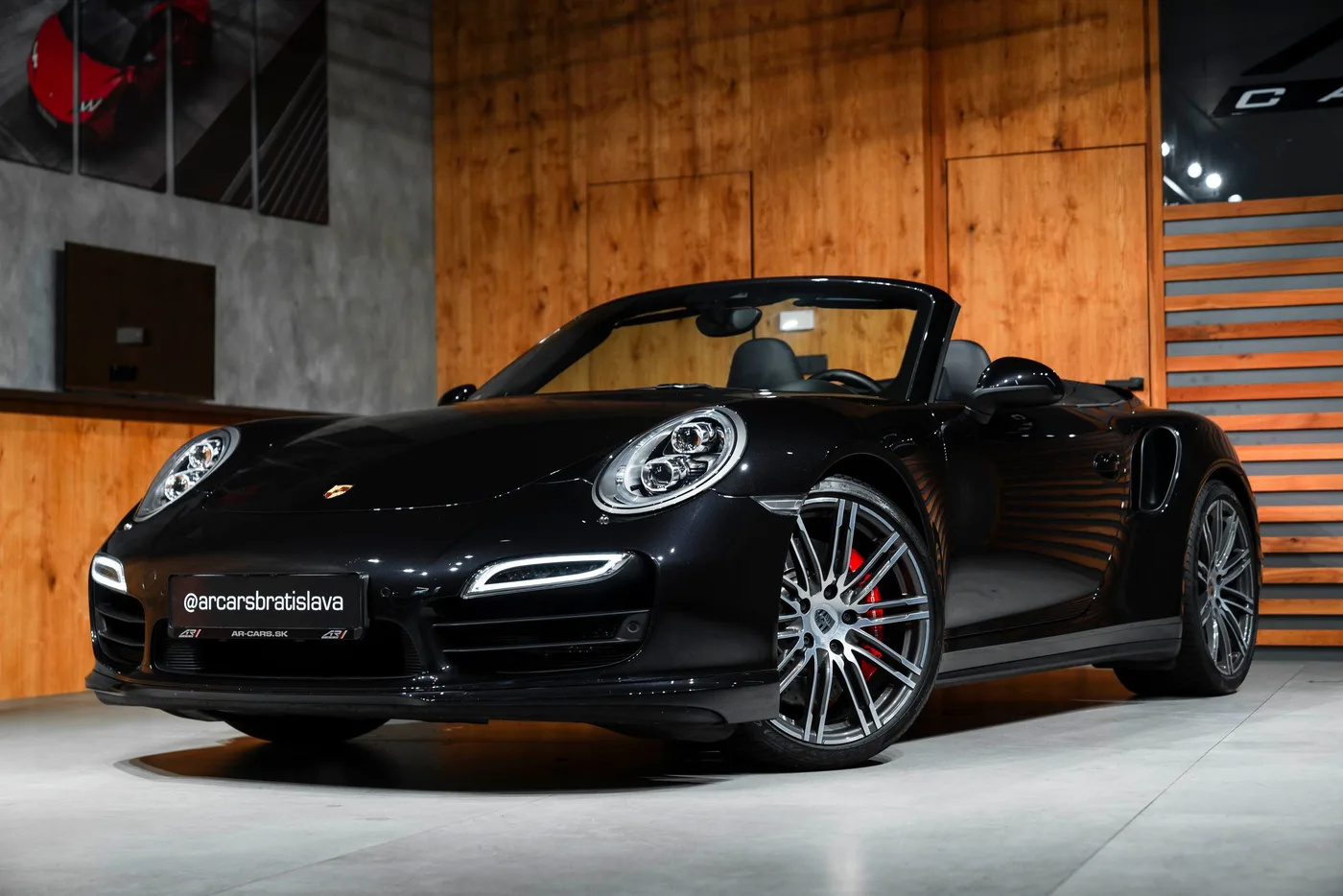 2014 Porsche 911 Turbo Cabriolet offered by a specialist dealer in Bratislava, Slovakia, photo 5 of 15